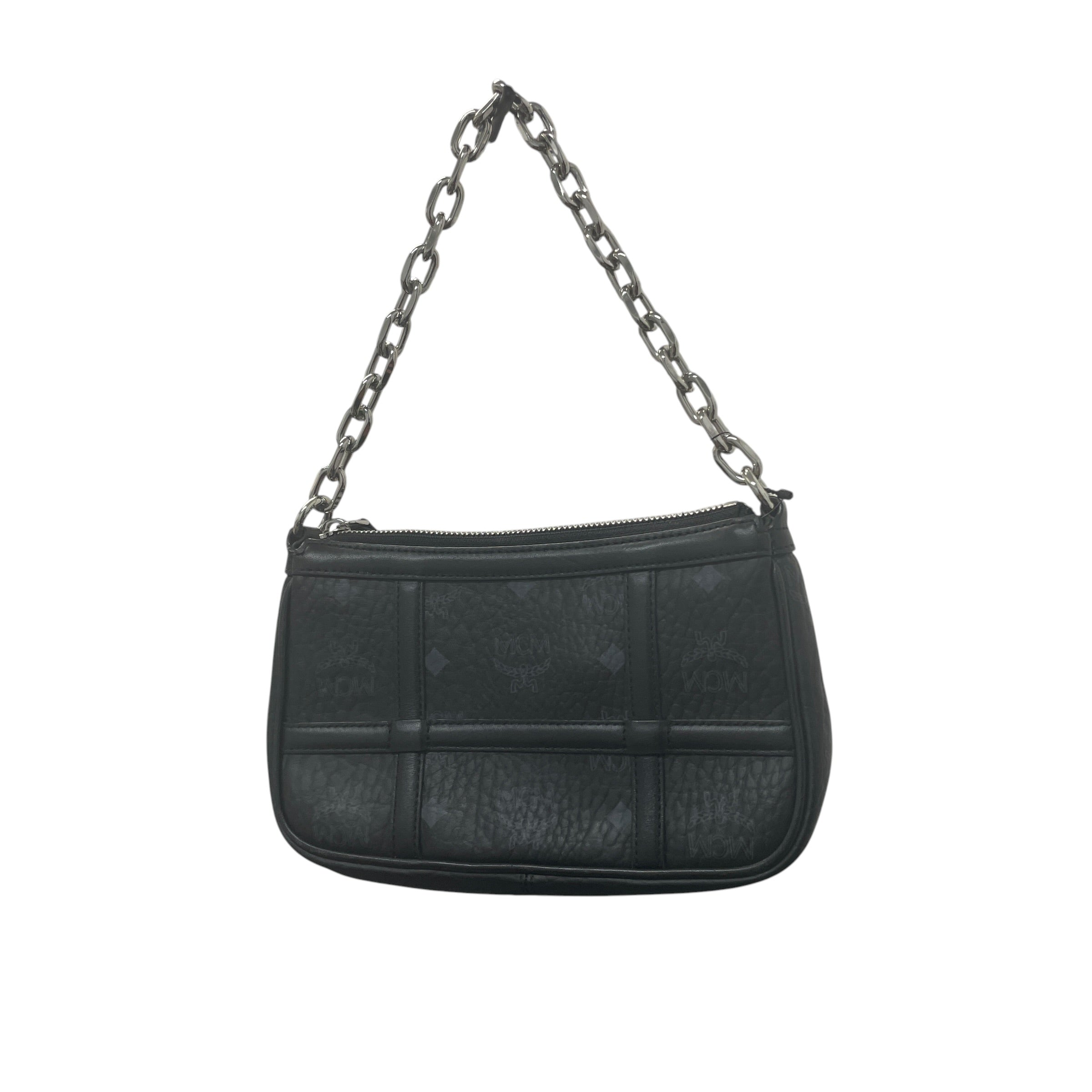 MCM/Bag/Monogram/Leather/BLK/mcm monogram bag view 1