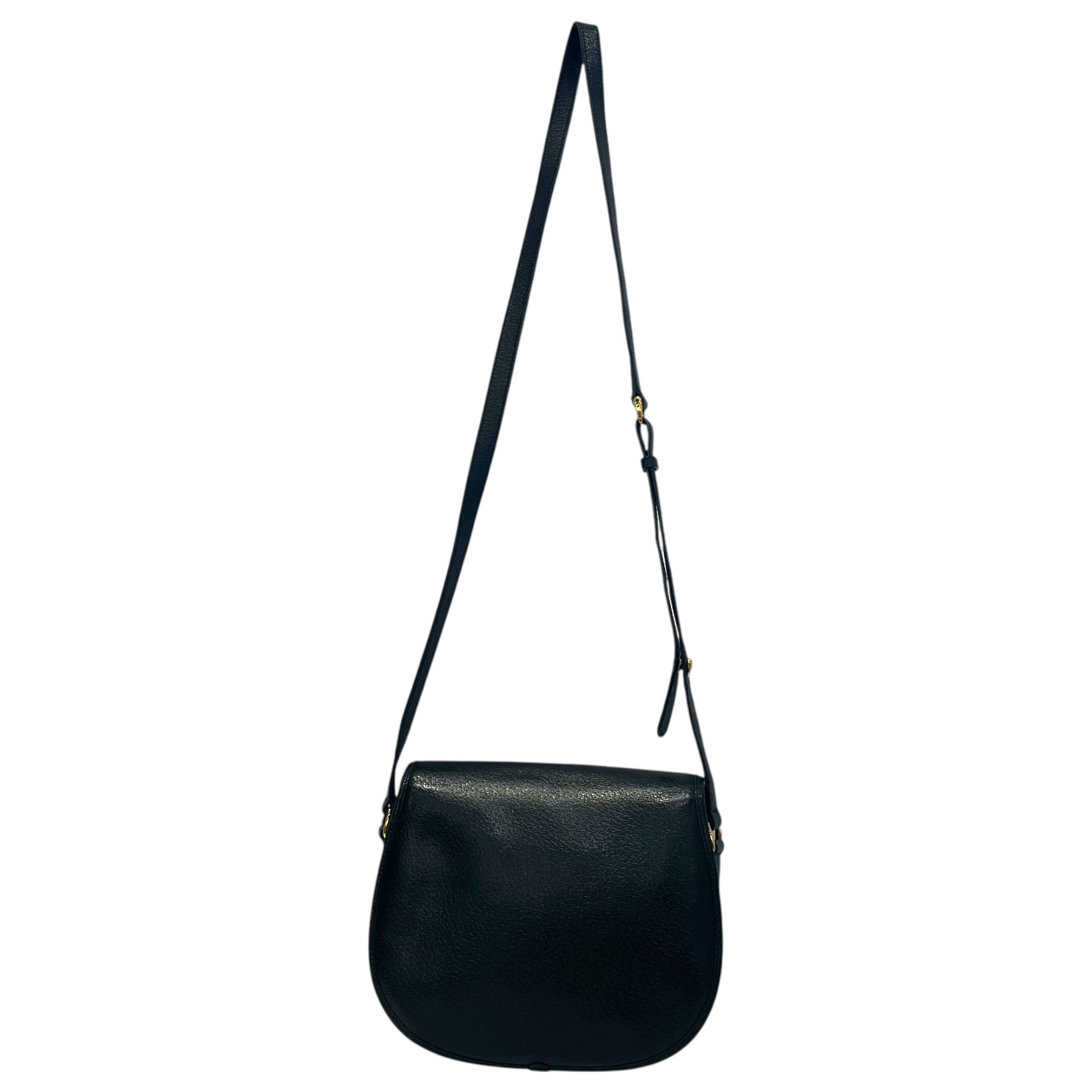 GUCCI/Cross Body Bag/All Over Print/Leather/BLK/gld detail/ logo all over view 2
