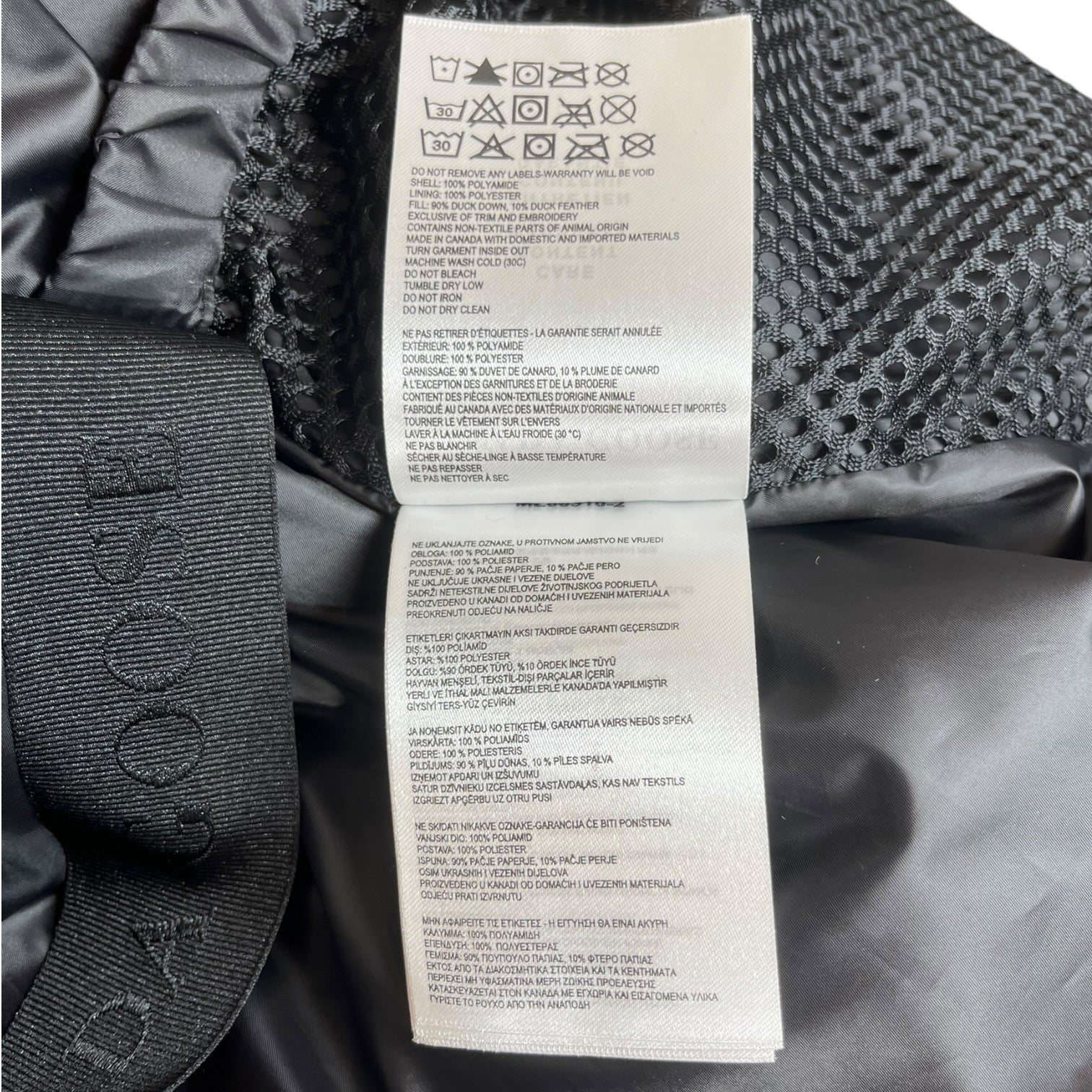 CANADA GOOSE/Jacket/M/Black/DOWN PUFFER view 5
