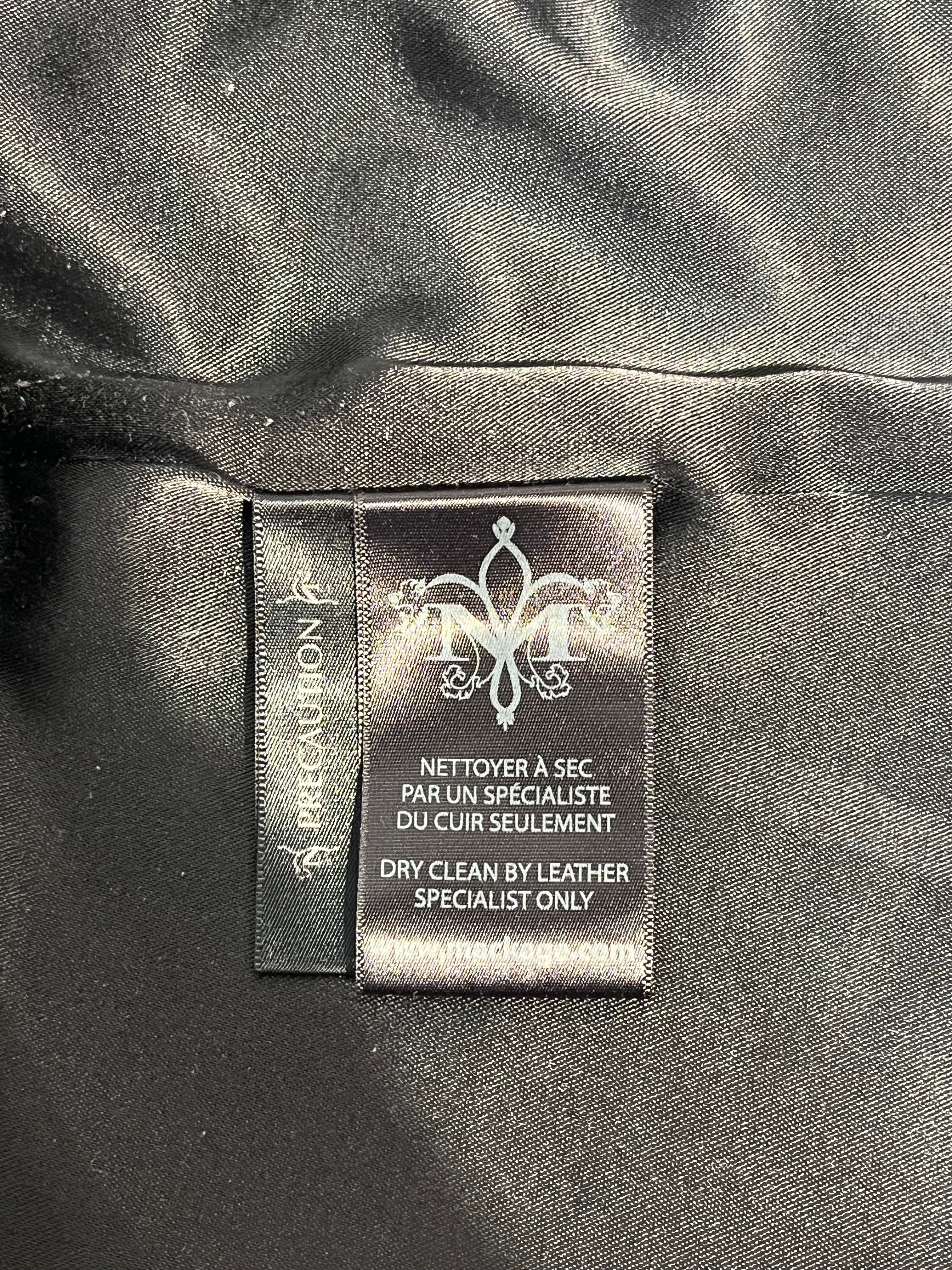 MACKAGE/Peacoat/XS/Wool/BLK/`LEATHER POCKET SLITS view 4