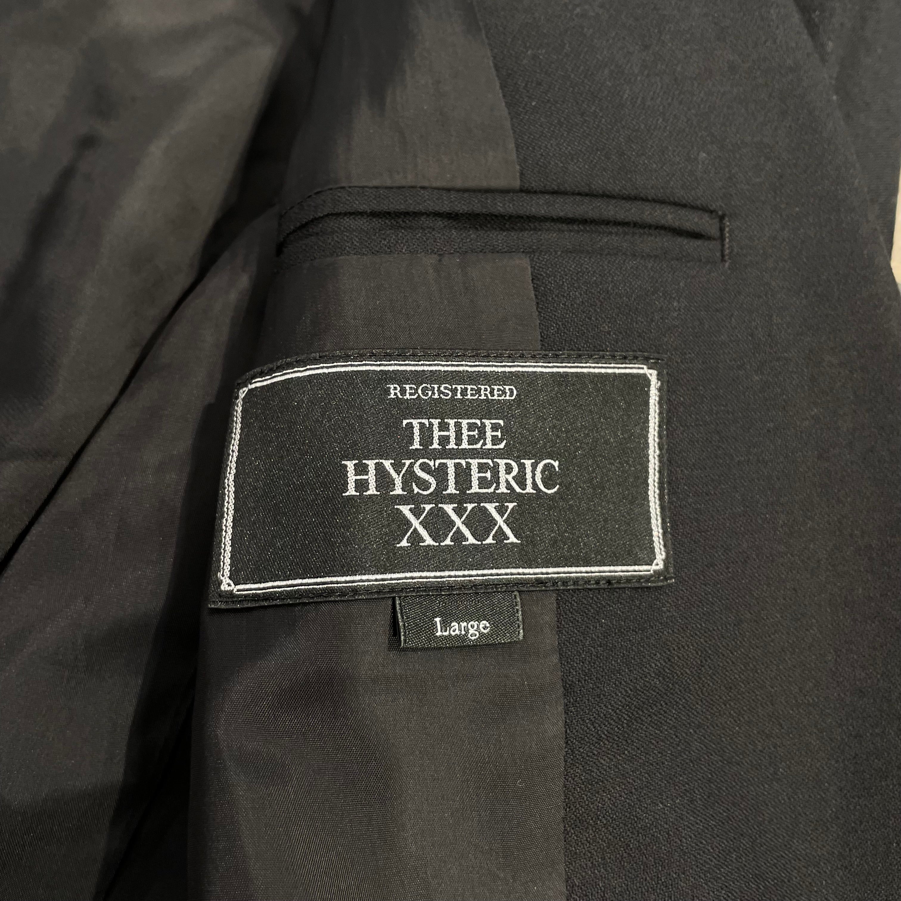 THEE HYSTERIC XXX/Suits/L/Cotton/BLK/Cotton Blazer 06213AJ03 view 4