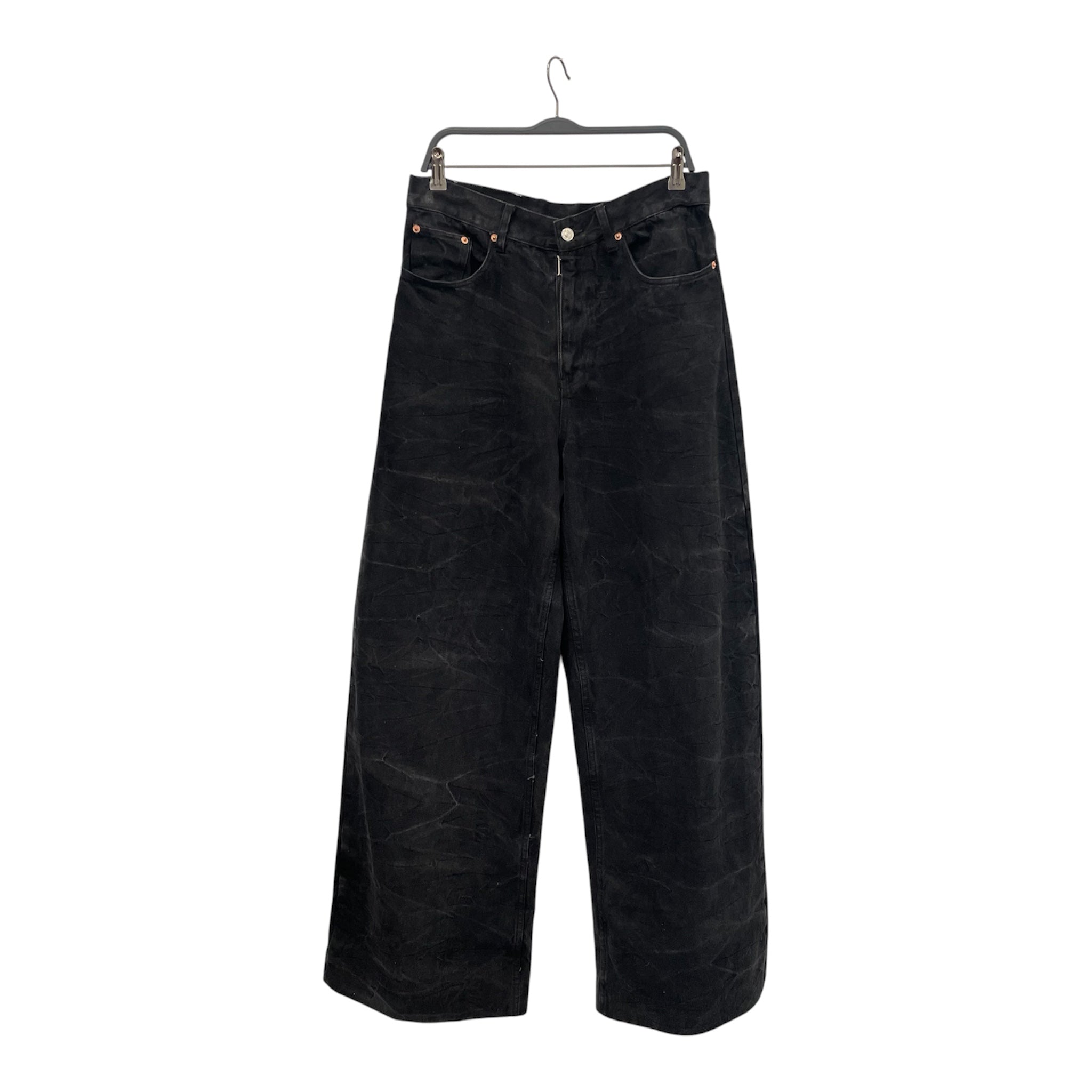 MM6/Pants/31/Denim/BLK/BLK FADED WIDE LEG view 1