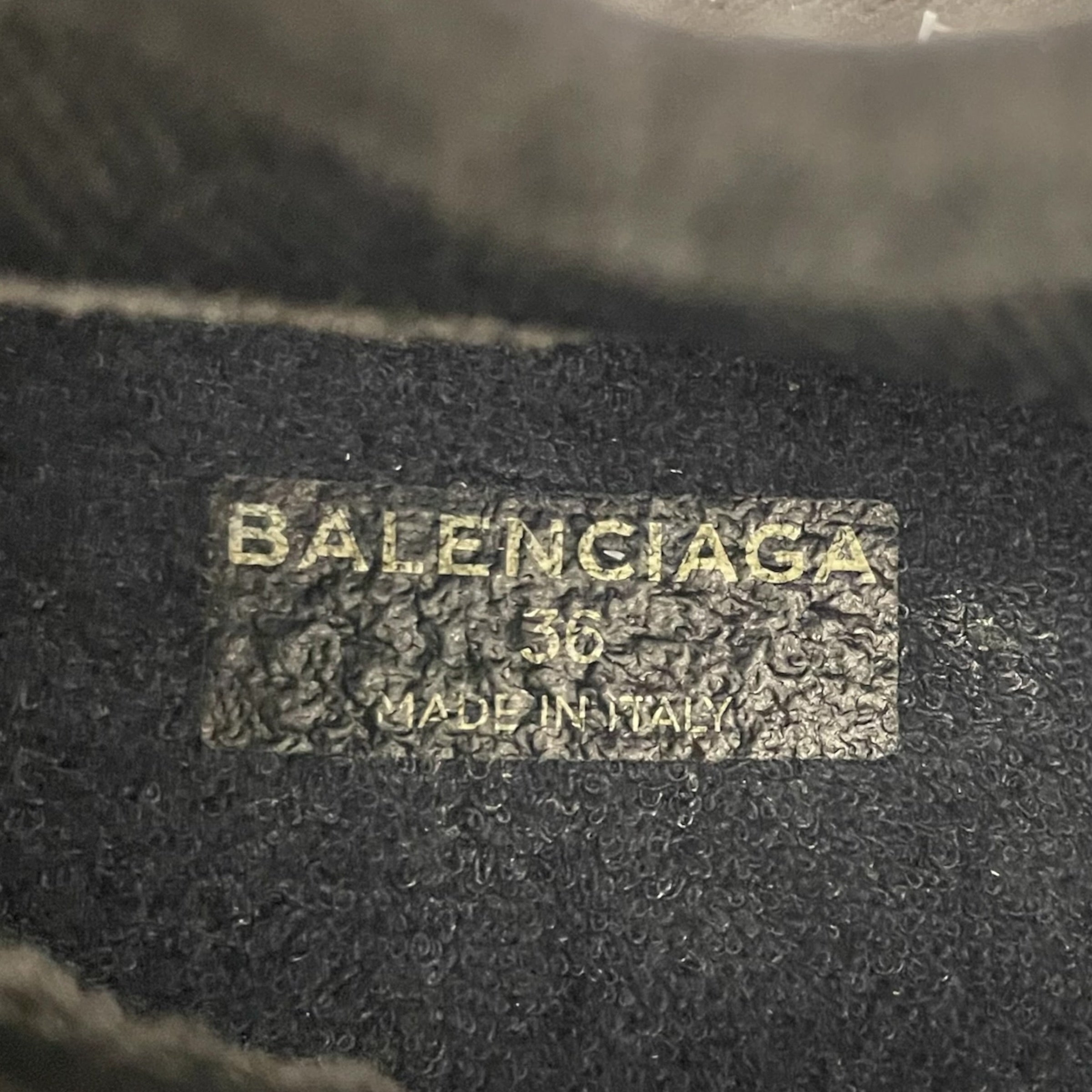 BALENCIAGA/Hi-Sneakers/EU 36/All Over Print/BLK/speed 2.0 view 6