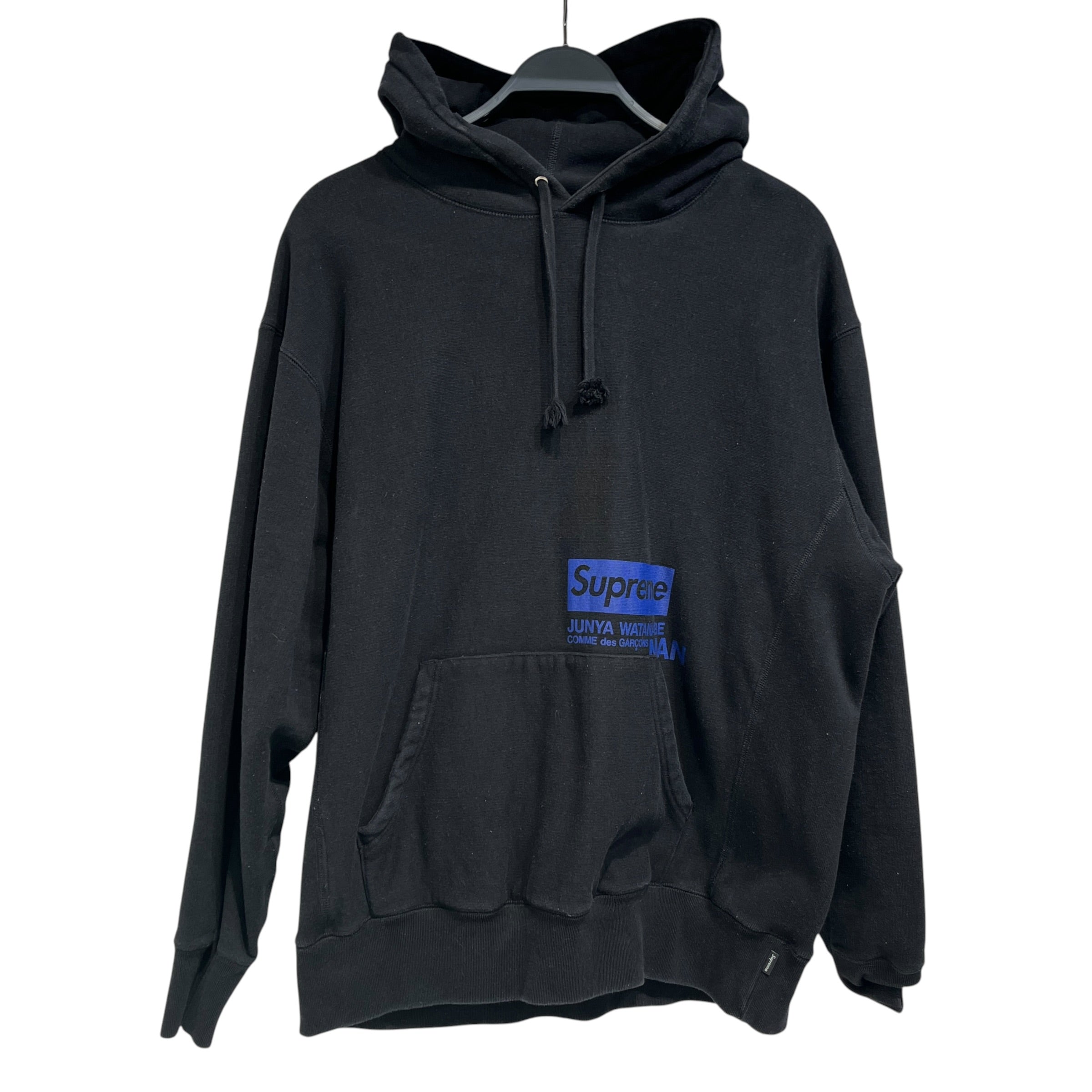 Supreme/Hoodie/L/Cotton/BLK/Pullover/Junya Watanabe Man Collab view 1