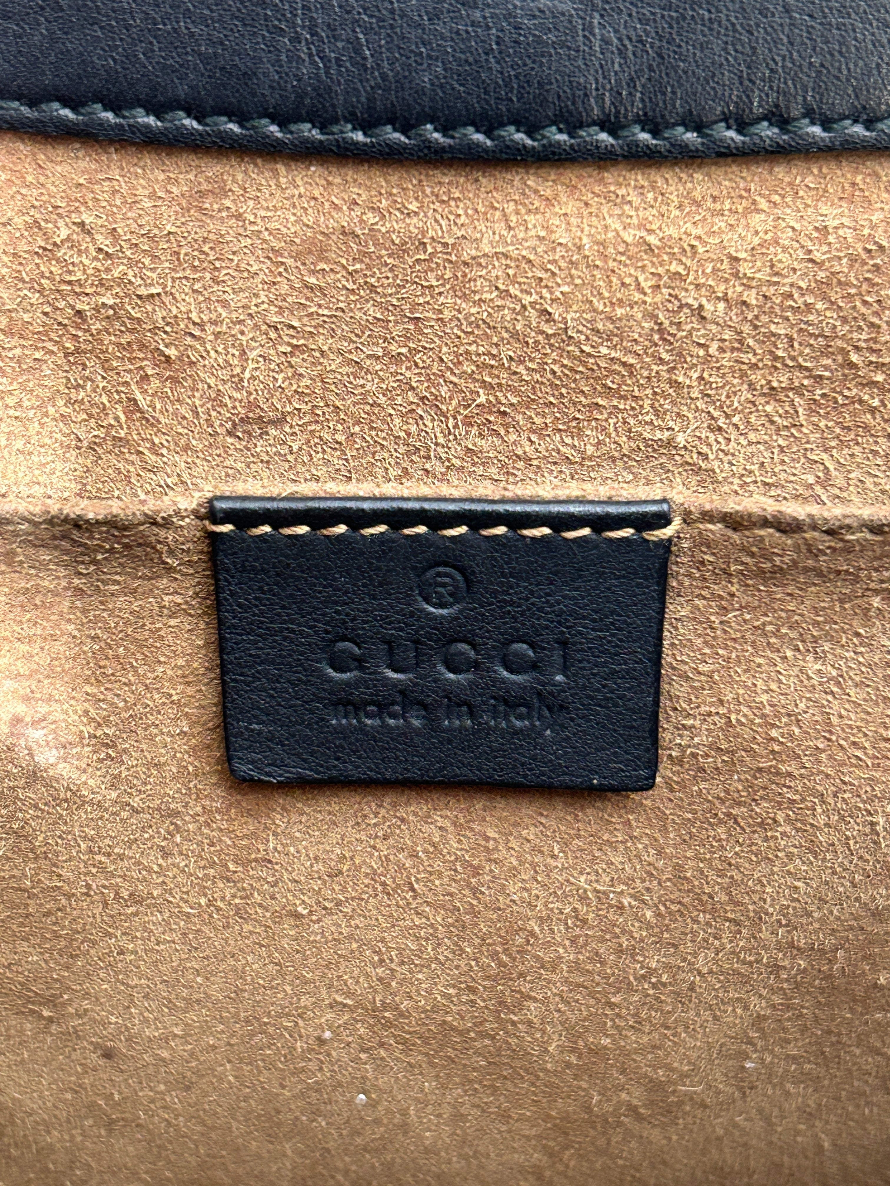 GUCCI/Bag/Monogram/MLT/Padlock Saddle view 4