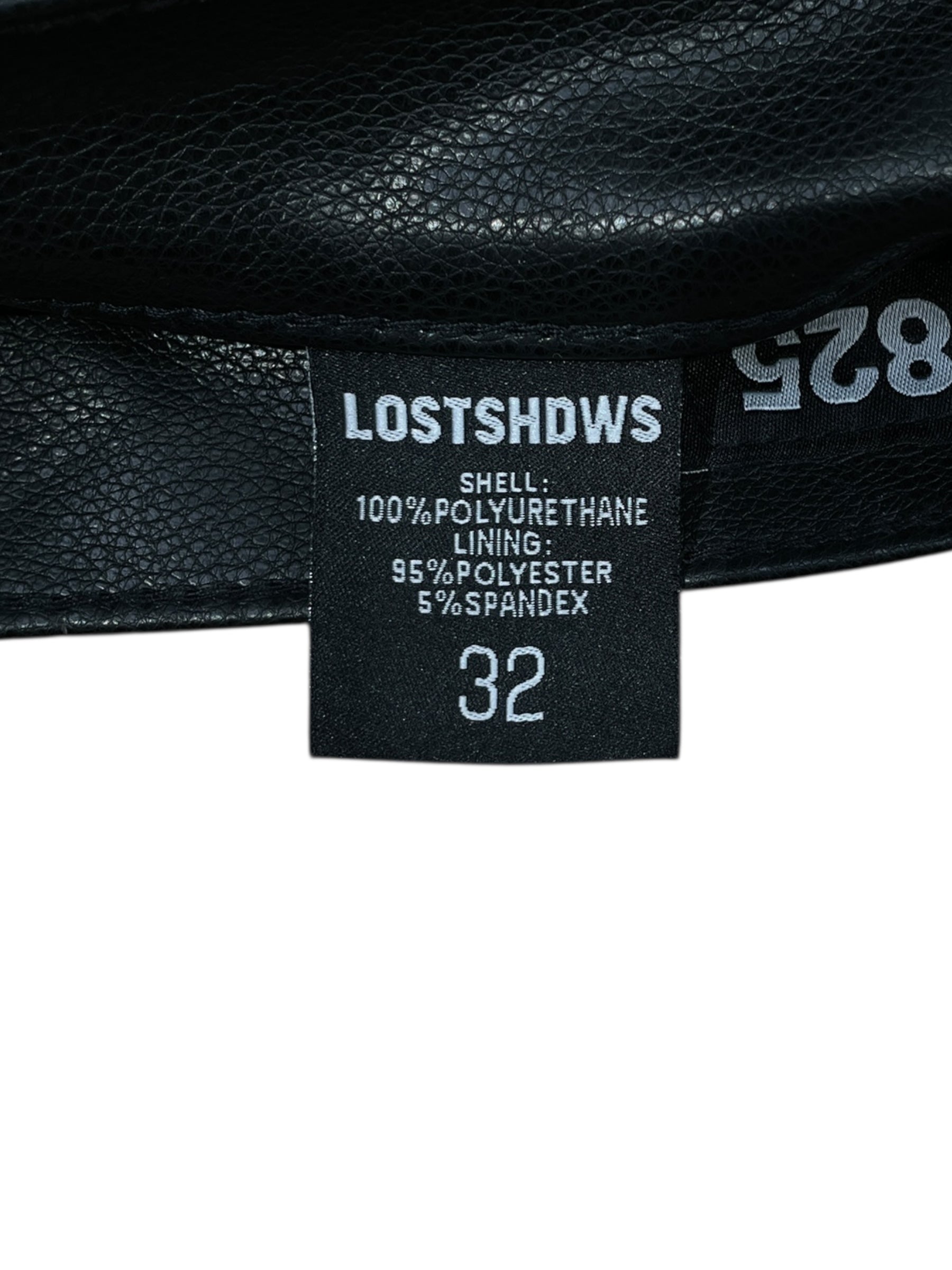 1-800-968-3825 LOSTSHDWS/Straight Pants/43/Cotton/BLK/red patches view 5