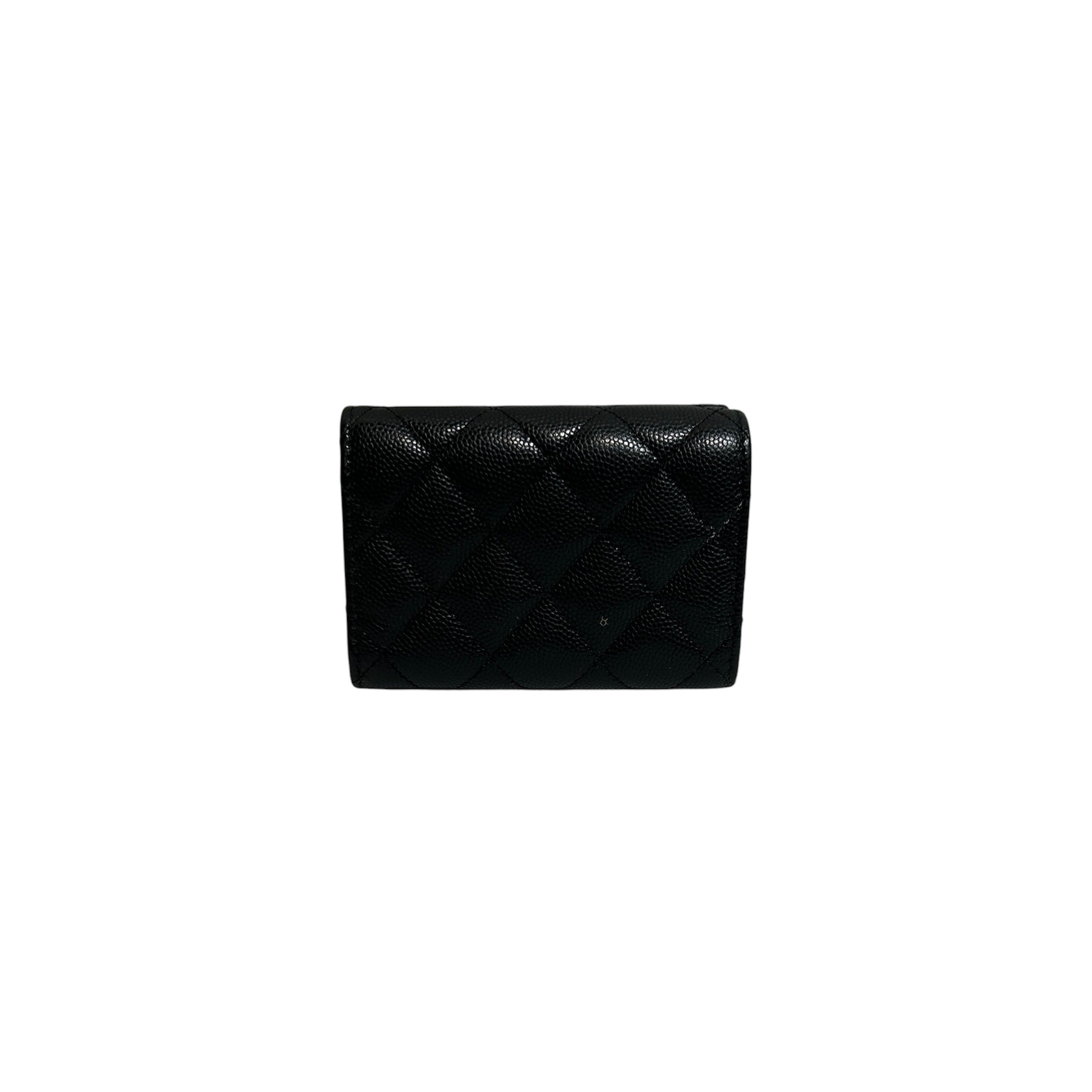 CHANEL/Wallet/Leather/BLK/L's/2025 CAVIAR WALLET view 2