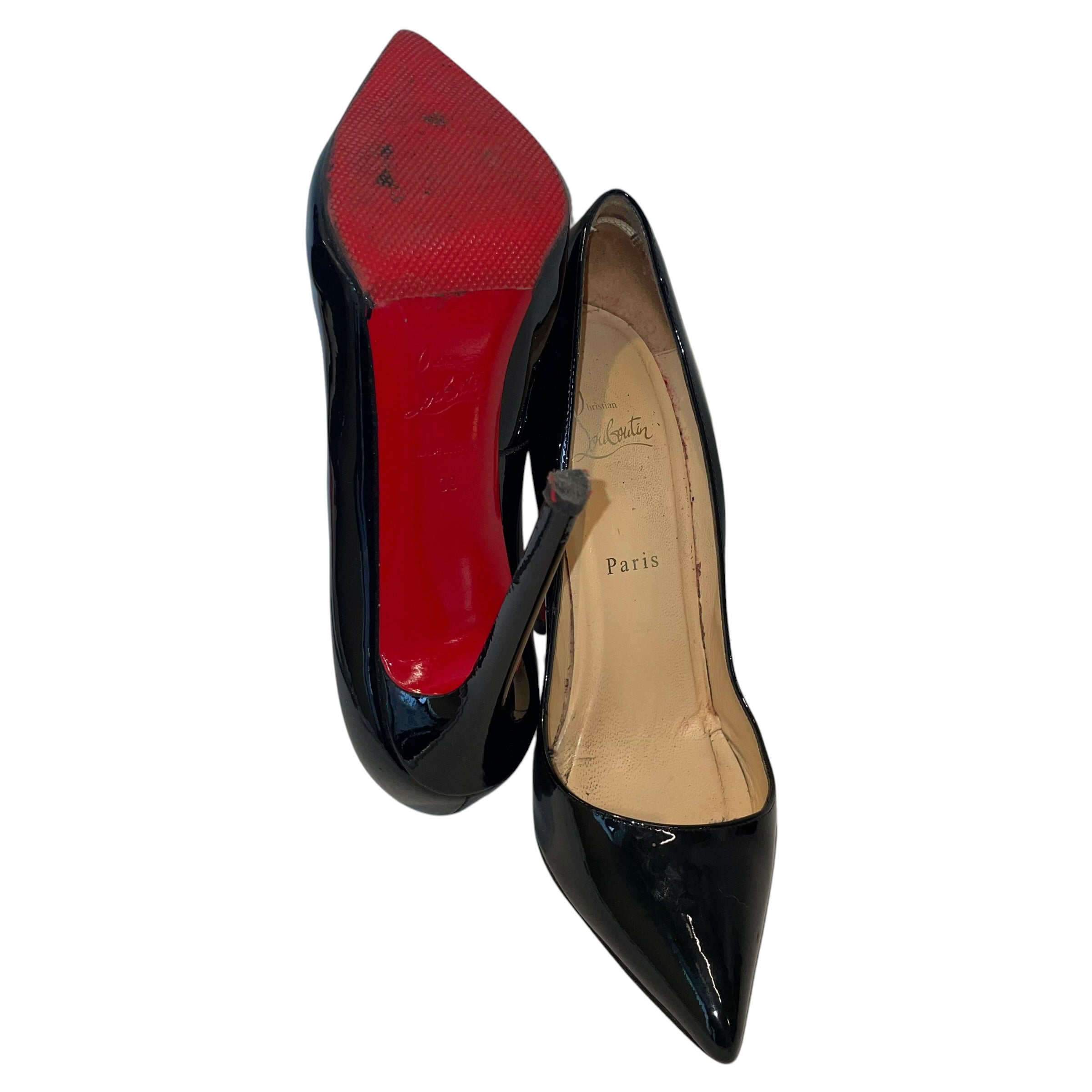 Christian Louboutin/Heels/EU 39.5/BLK/so kates view 4