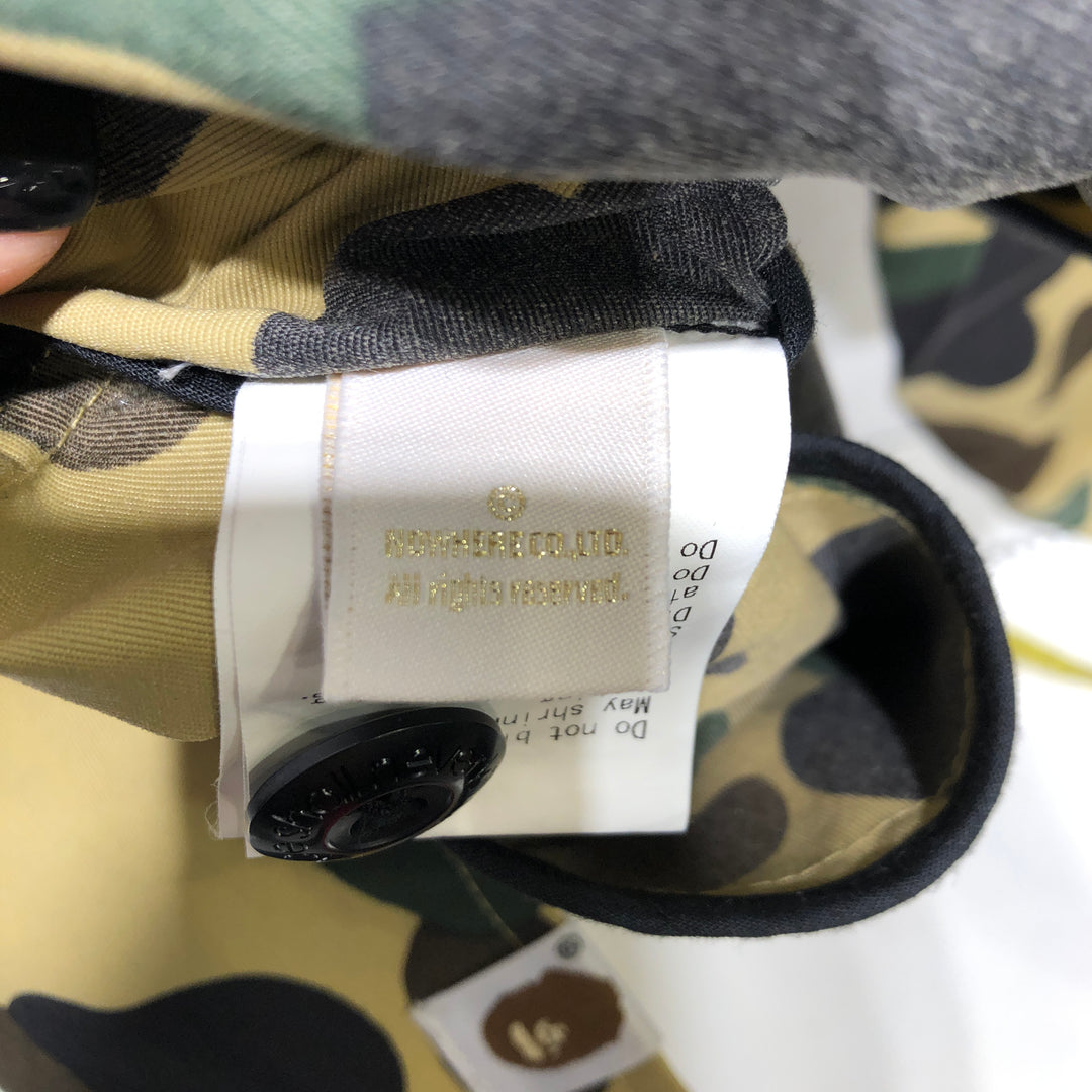 Bape trench coat best sale