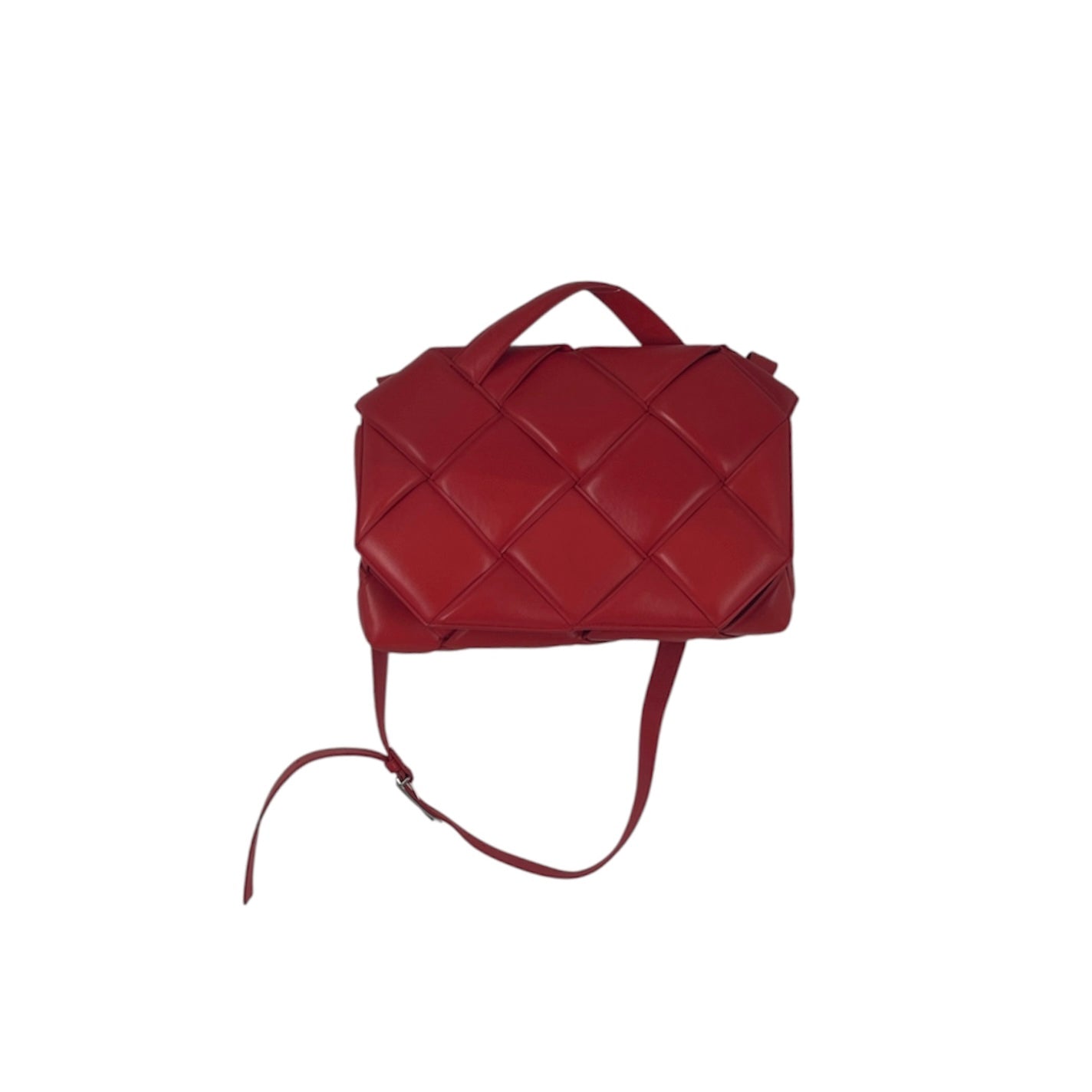 BOTTEGA VENETA/Hand Bag/Leather/RED/NAPPA MAXI\PADDED HANDLE BAG view 1
