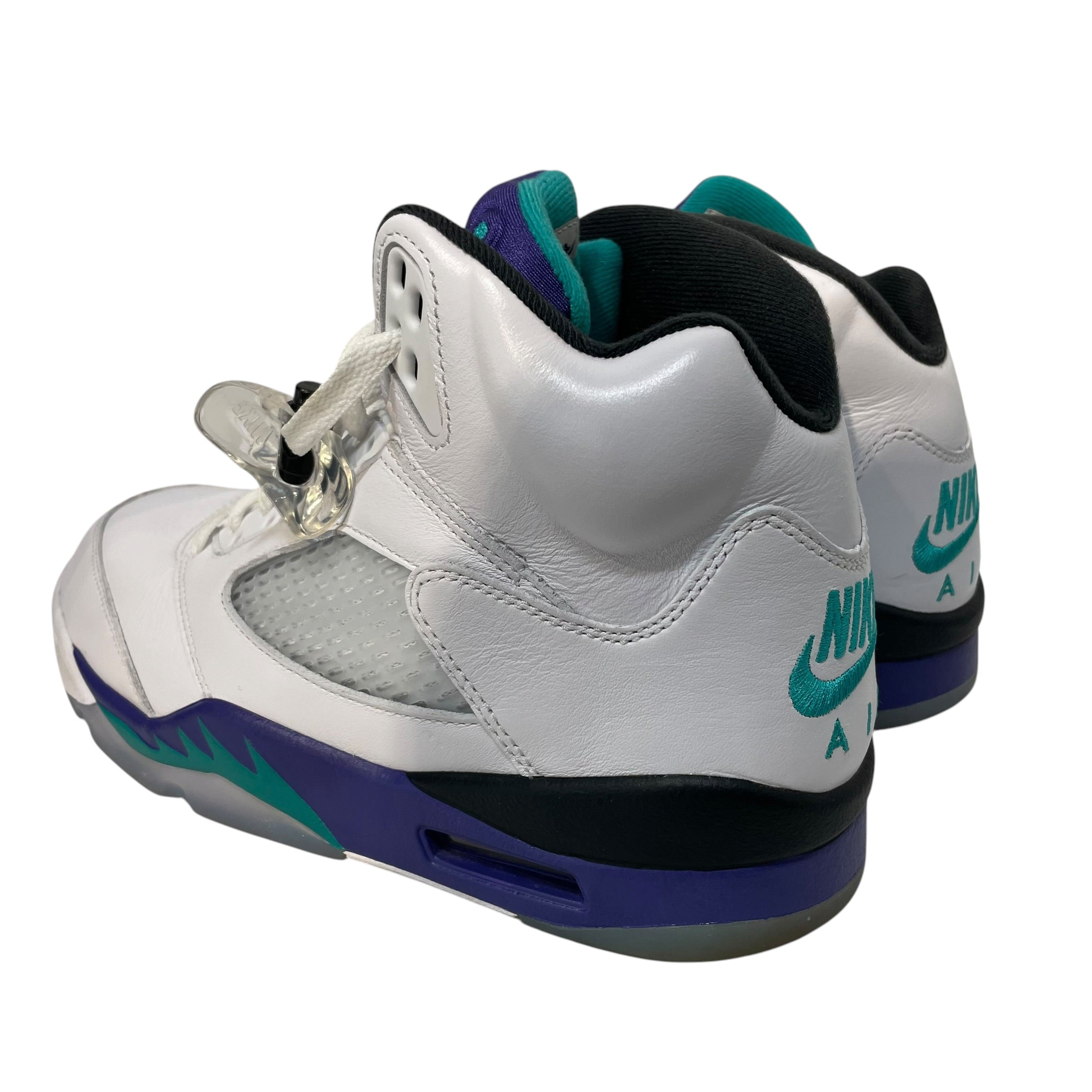 NIKE/AIR JORDAN 5/Low-Sneakers/US 9/Leather/WHT/HQ7978-100 view 2