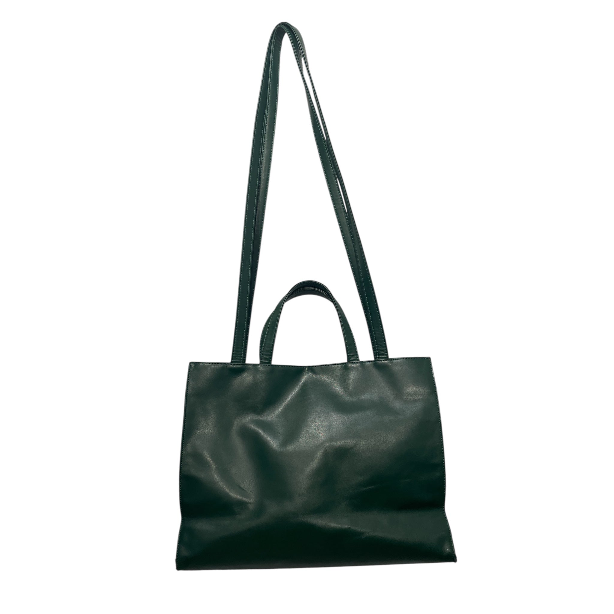 Telfar/Tote Bag/S/M/Faux Leather/GRN/ view 2