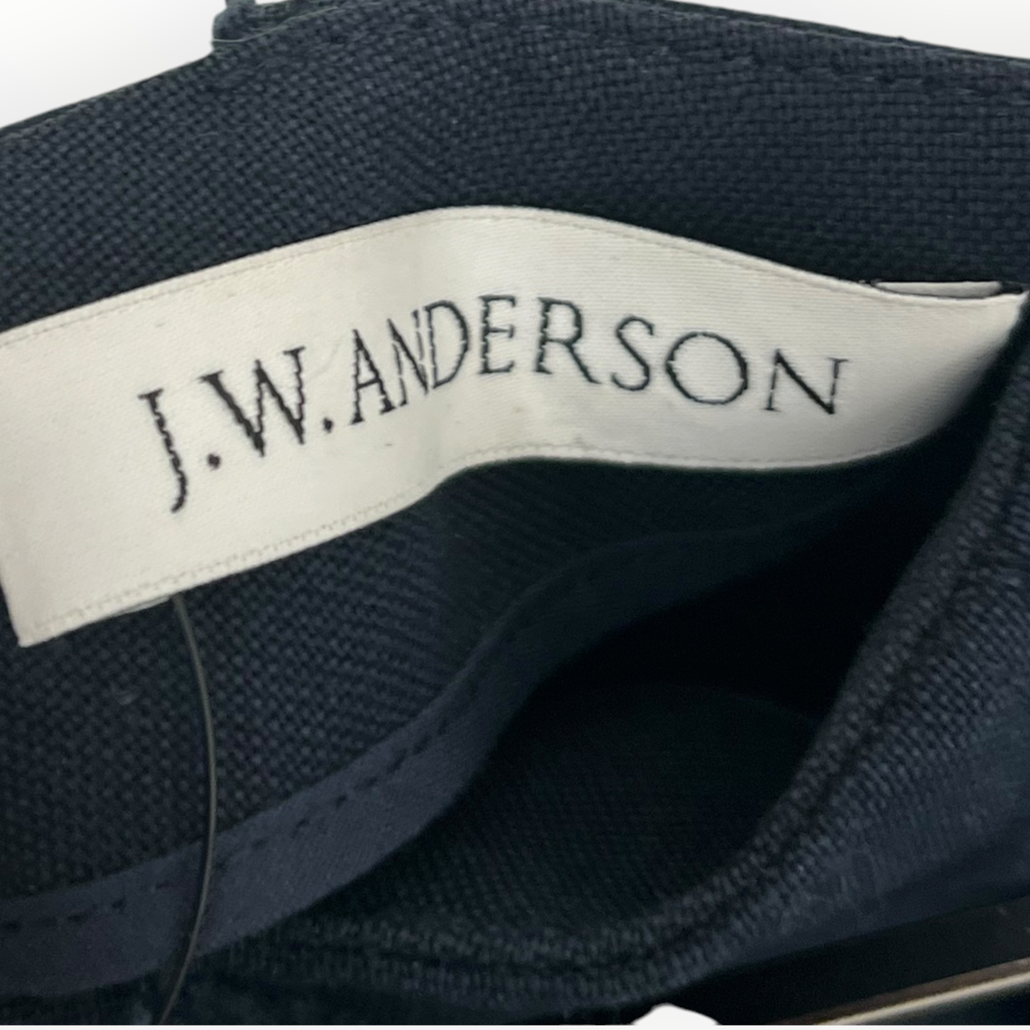 JW ANDERSON(J.W.ANDERSON)/Long Skirt/6/Cotton/NVY/Maxi Length/PLEATED SKIRT view 4