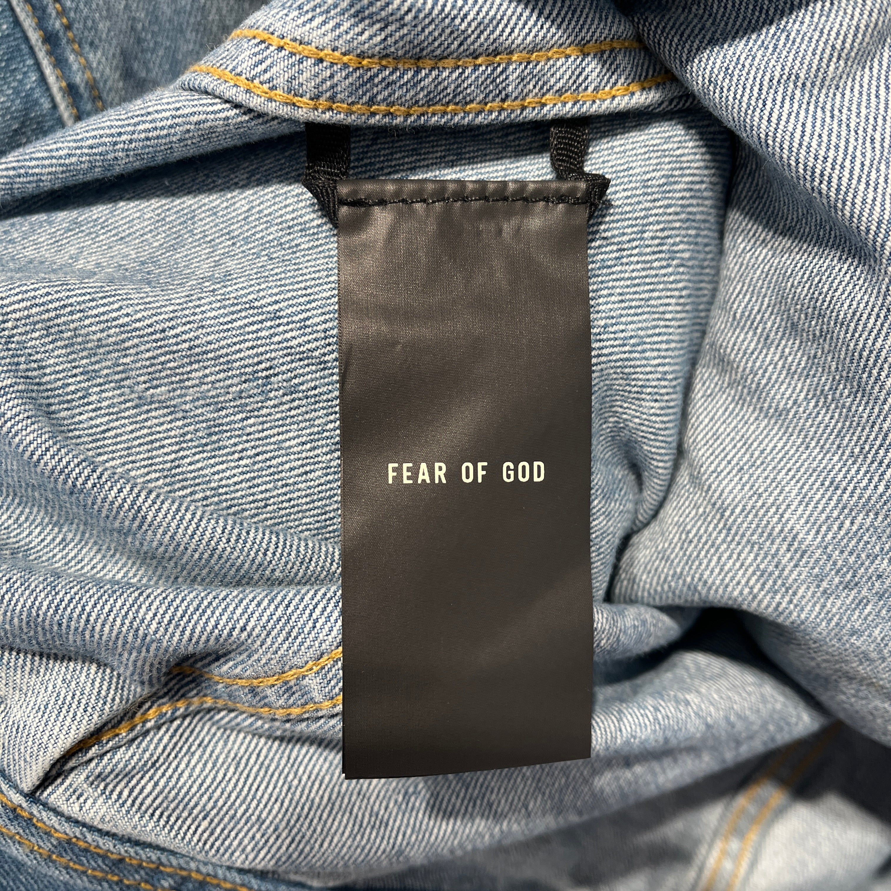 FEAR OF GOD/Denim Jkt/S/Denim/BLU/7TH COLLECTION TRUCKER JACKET view 5