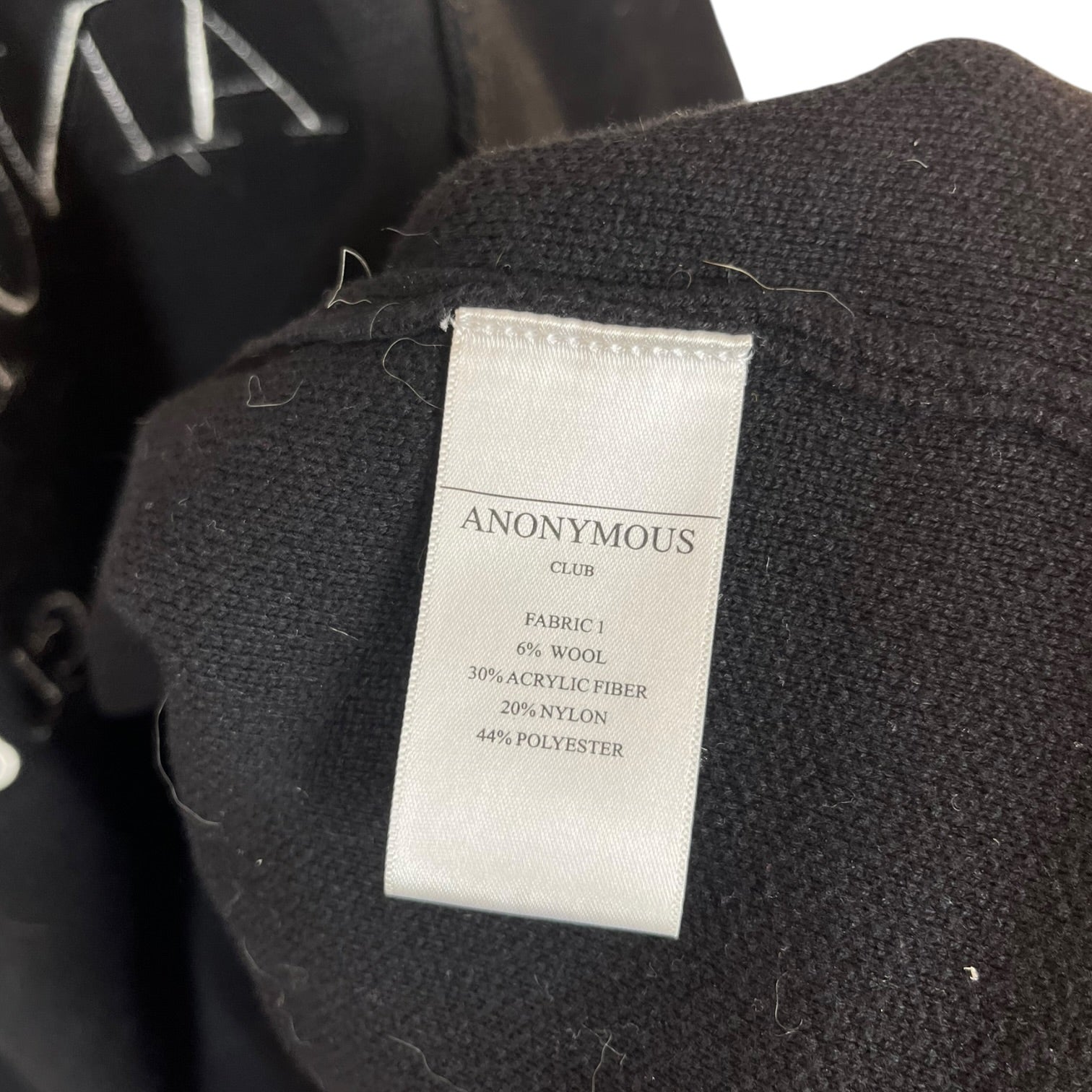 ANONYMOUS CLUB/Polo Shirt/M/Polyester/BLK/Pullover/Skully Heritage Polo view 4