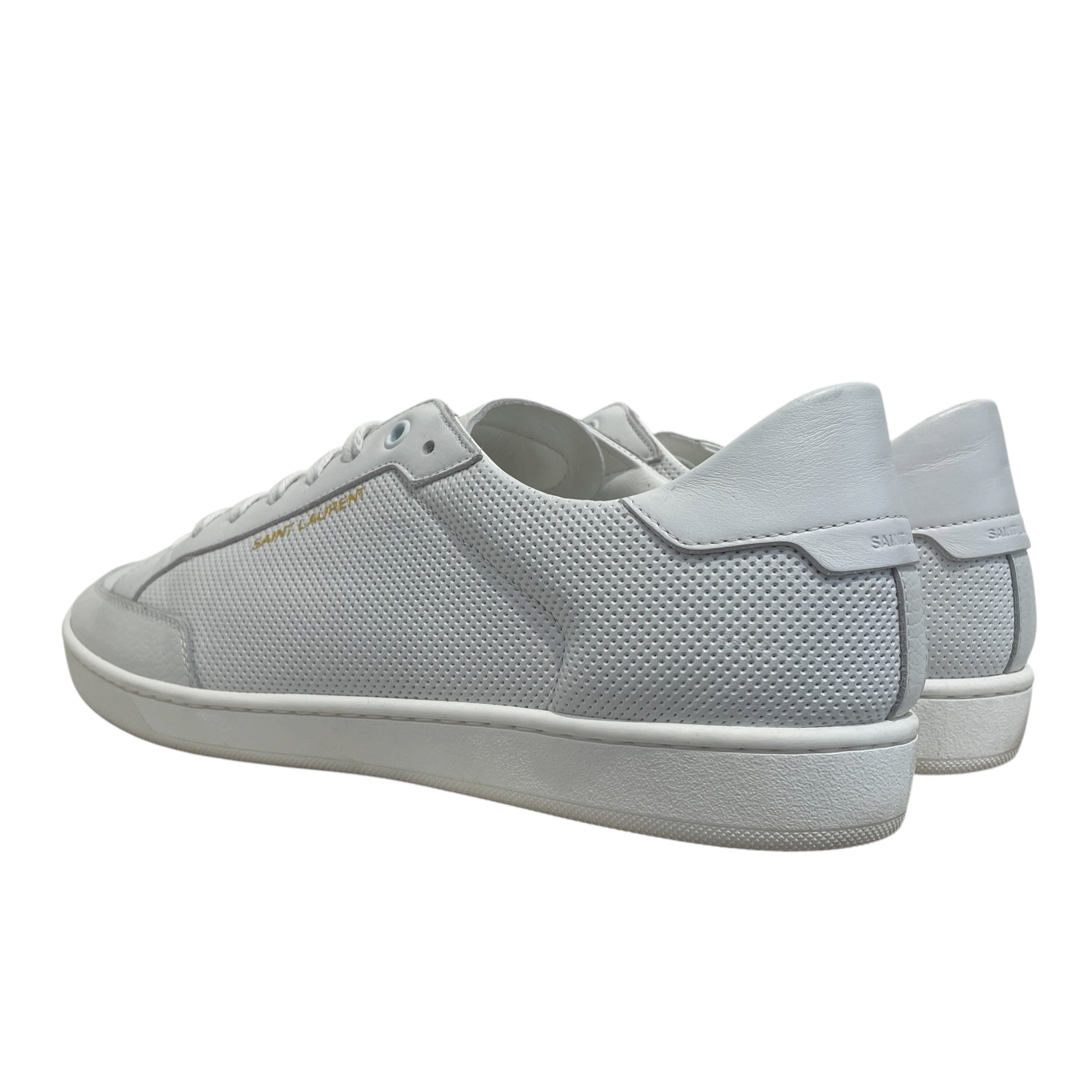 SAINT LAURENT/Low-Sneakers/EU 45/Leather/WHT/Court classic SL/06 sneaker view 2