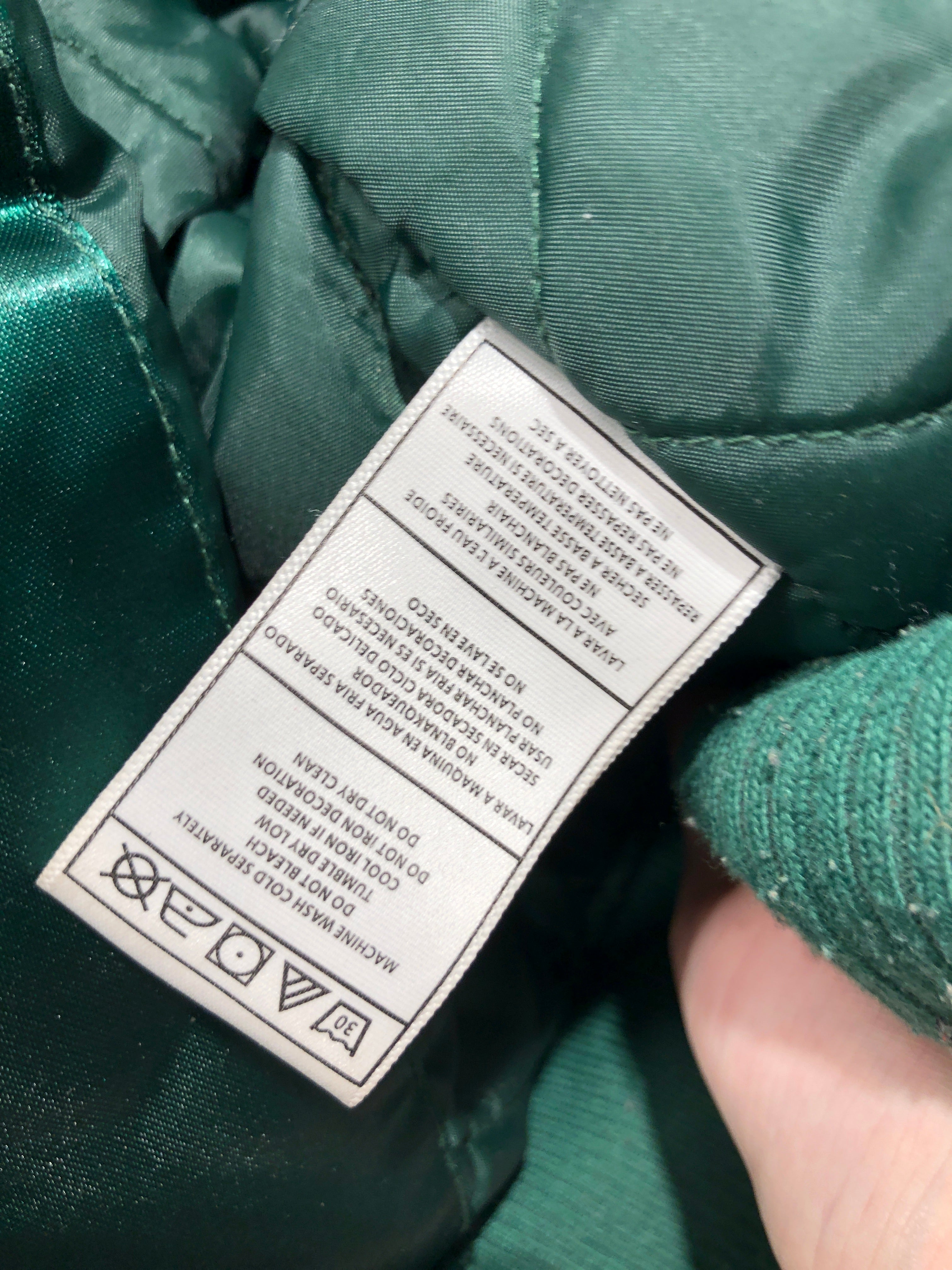NBA/mitchell&ness/Jacket/L/Nylon/GRN/BUCKS view 5