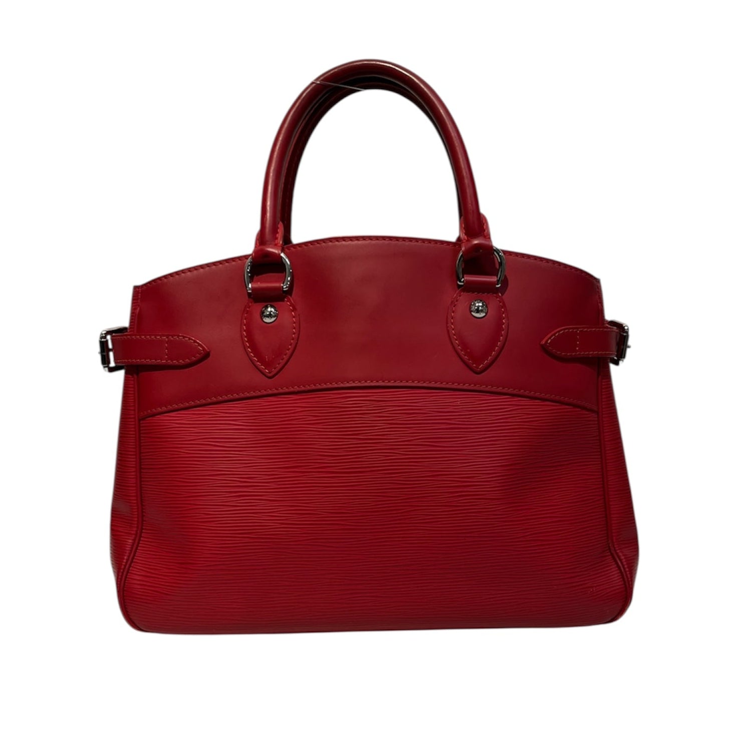 LOUIS VUITTON/Hand Bag/Leather/RED/Epi Passy view 1