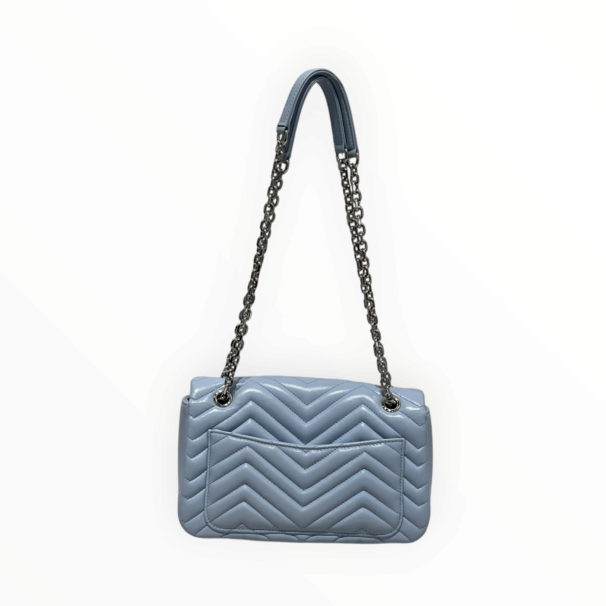 GUCCI/Cross Body Bag/Leather/BLU/BB BLU Double G Marmont Medium view 2