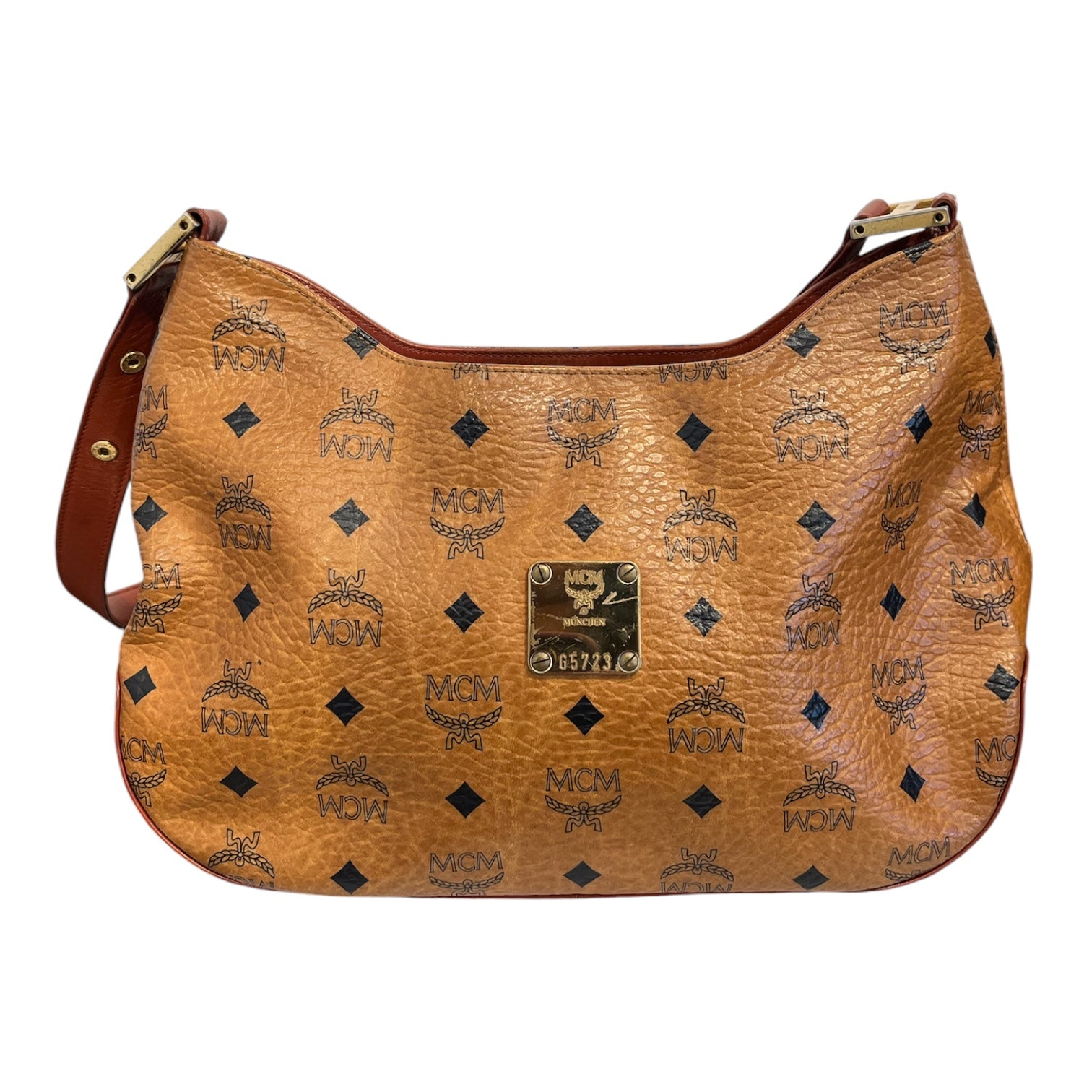MCM/Bag/Monogram/Leather/CML/VISETOS COGNAC PURSE view 1