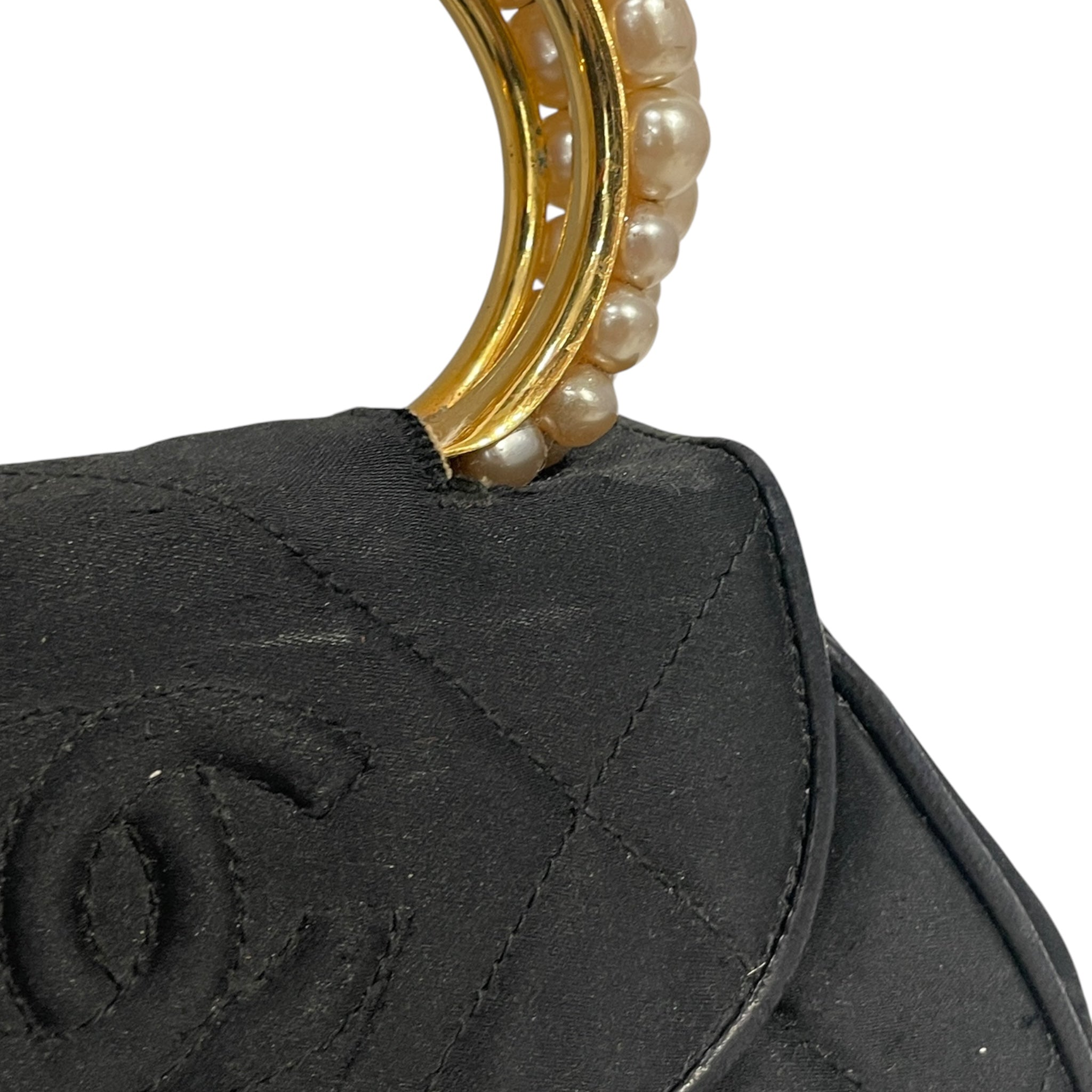 CHANEL/Hand Bag/BLK/QRX4VW7 view 6