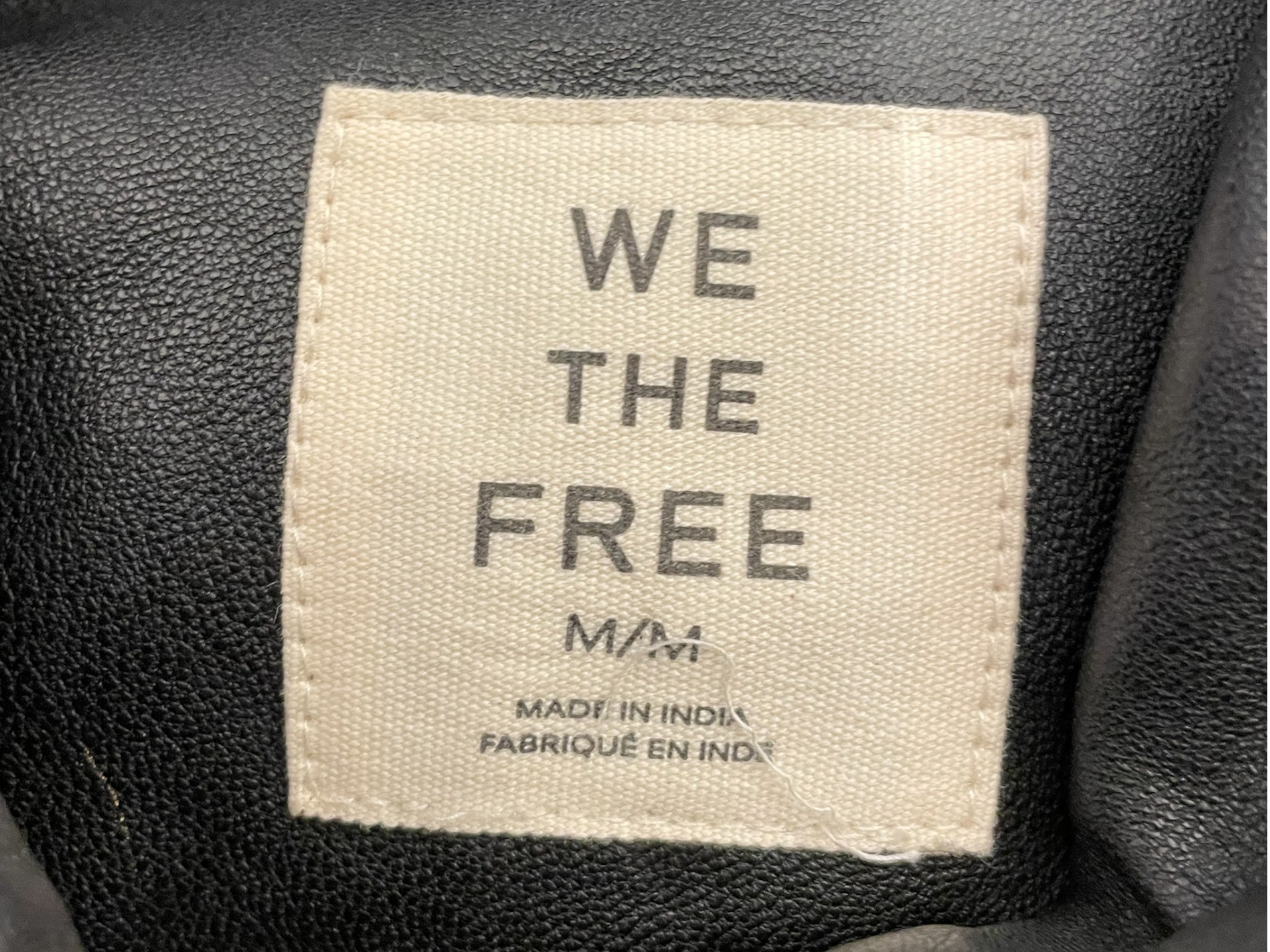 WE THE FREE/Leather Jkt/M/Leather/BLK/blk/noir view 3