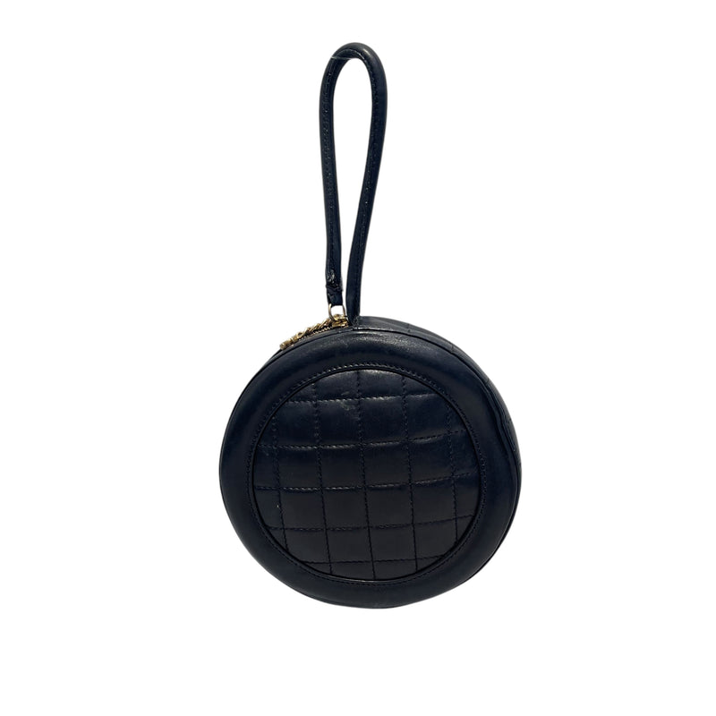 CHANEL/Pouch/Leather/BLK/CC round wristlet – 2nd STREET USA CHANEL/Pouch/Leather/BLK/CC round wristlet – 2nd STREET USA