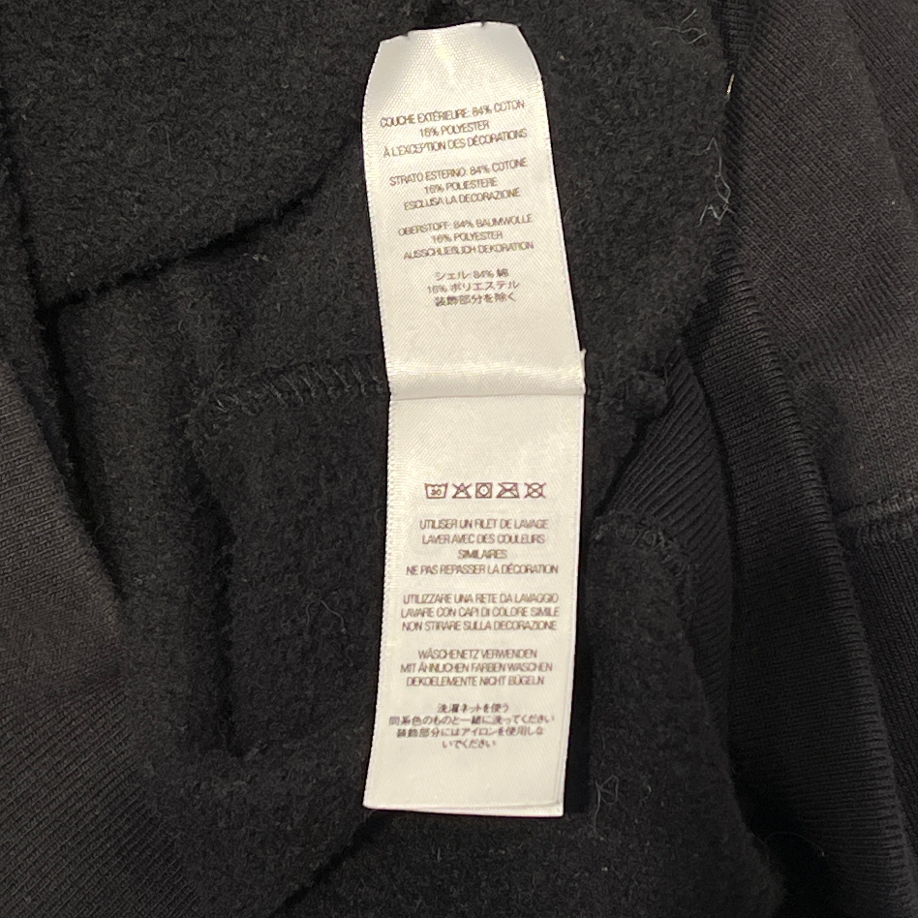 Supreme/Sweater/L/Cotton/BLK/contrast cutout view 7