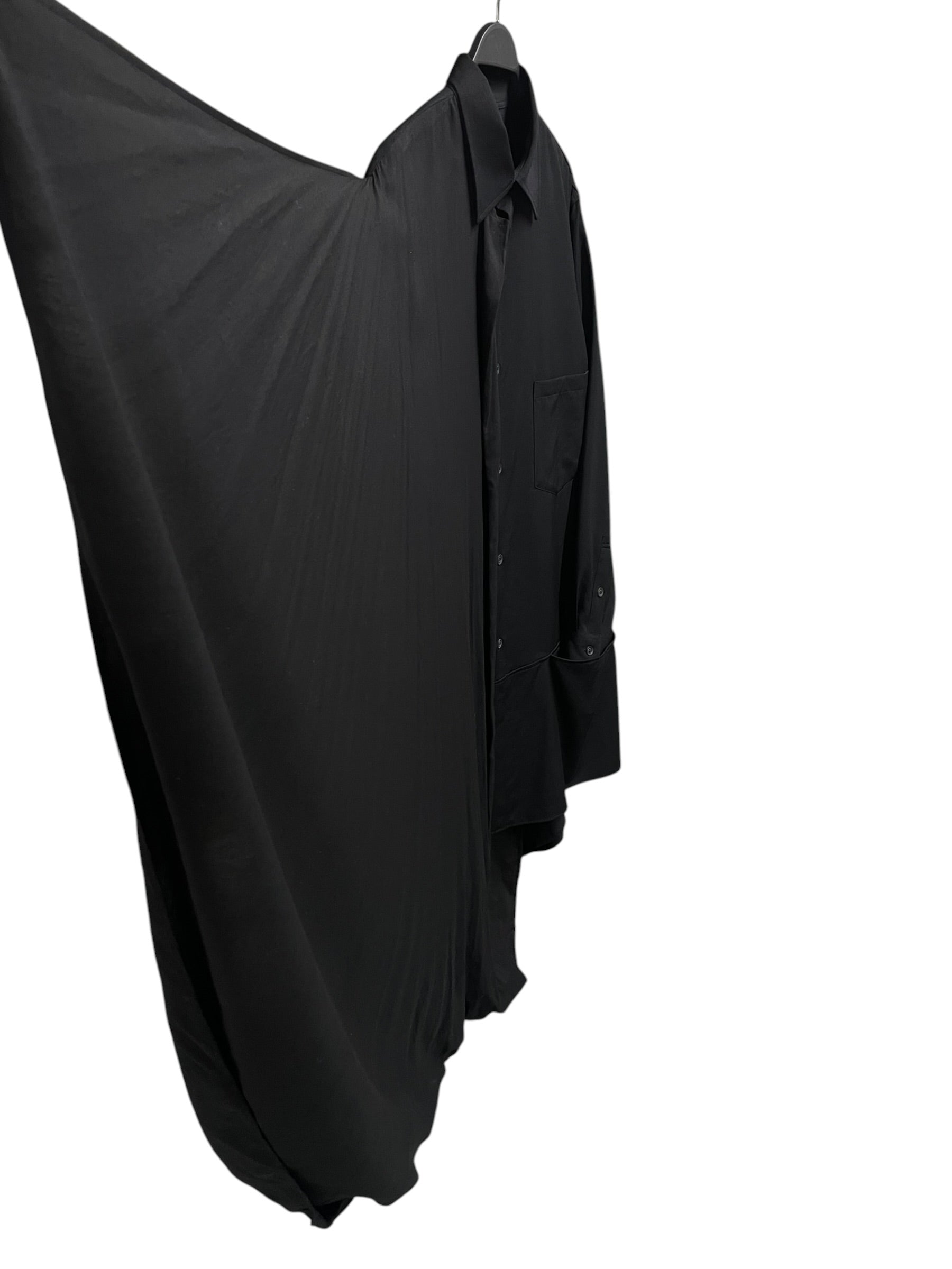 YOHJI YAMAMOTO/Shirt/2/Cotton/BLK/HR B47 880 RUNWAY 2018 view 5