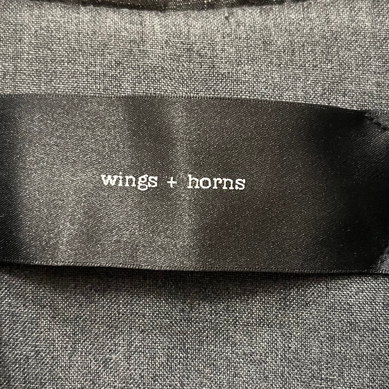 wings + horns/Puffer Vest/XS/Cotton/GRY/