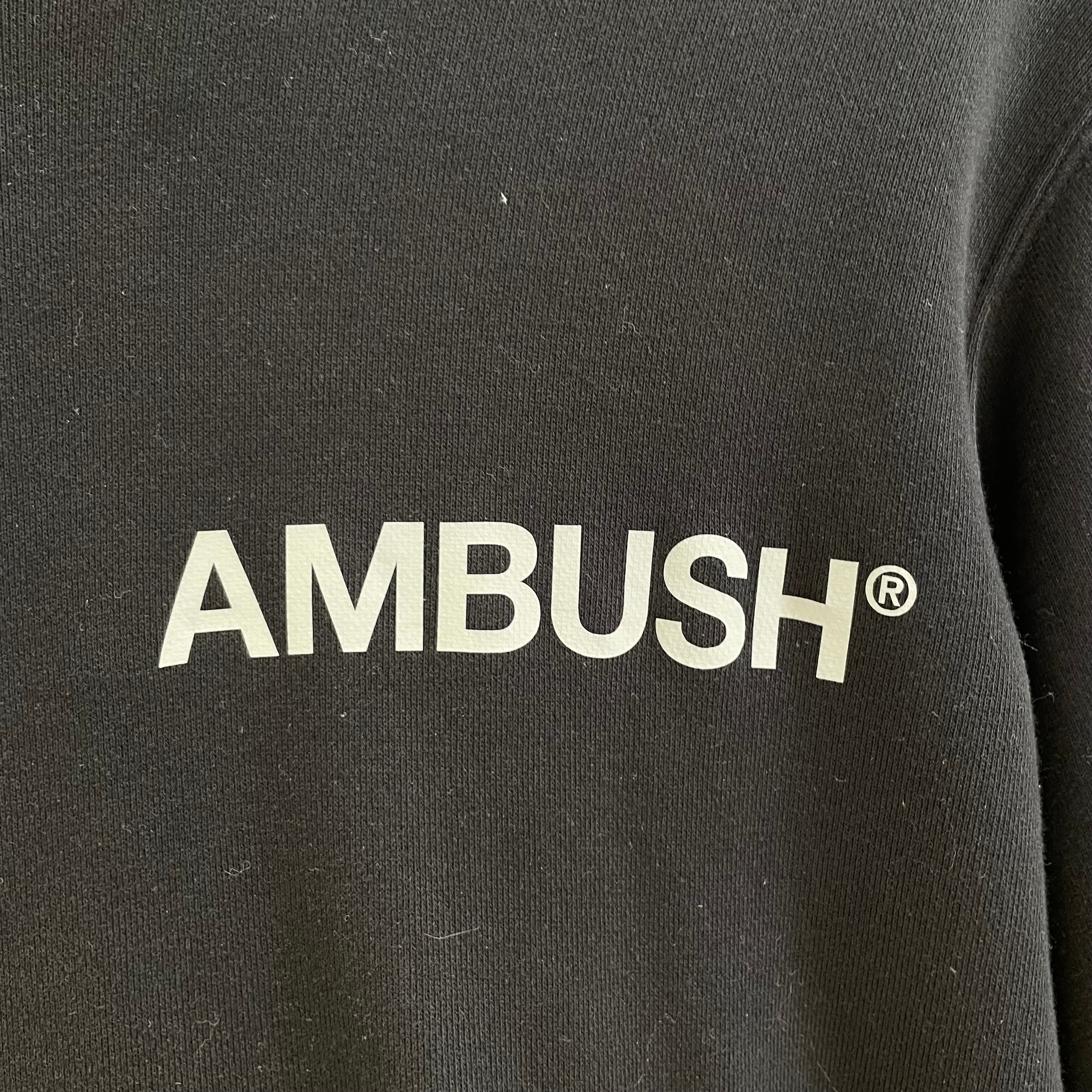 AMBUSH/Hoodie/1/Cotton/BLK/RAINBOW SHOELACE HOODIE view 3