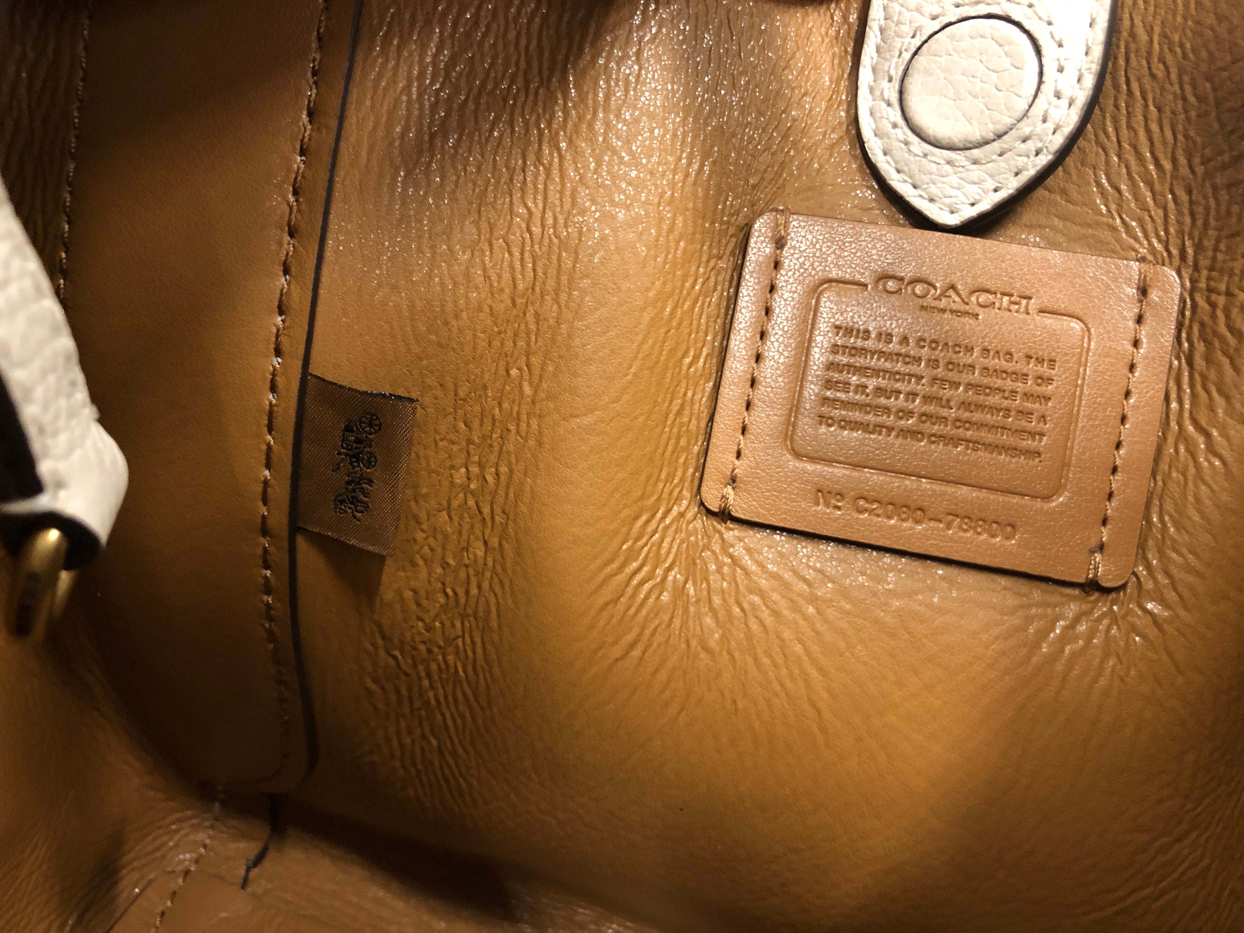 COACH/Tote Bag/Leather/CRM/HADLEY HOBO TOTE view 5