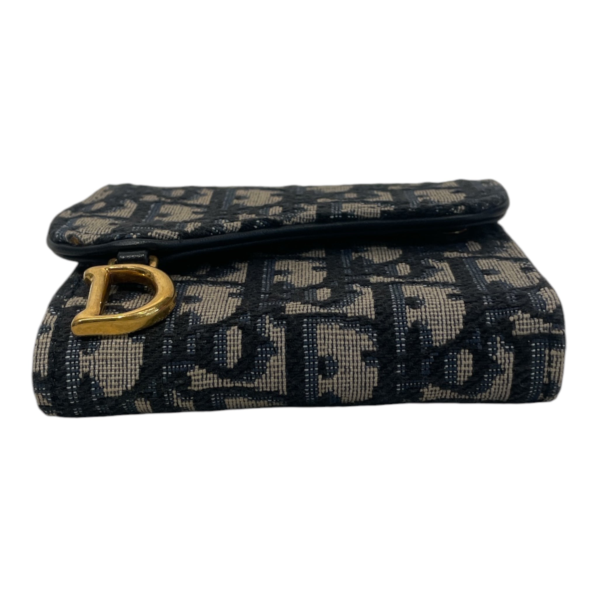 Christian Dior/Wallet/BEG/L's/OBLIQUE JACQUARD CANVAS view 3