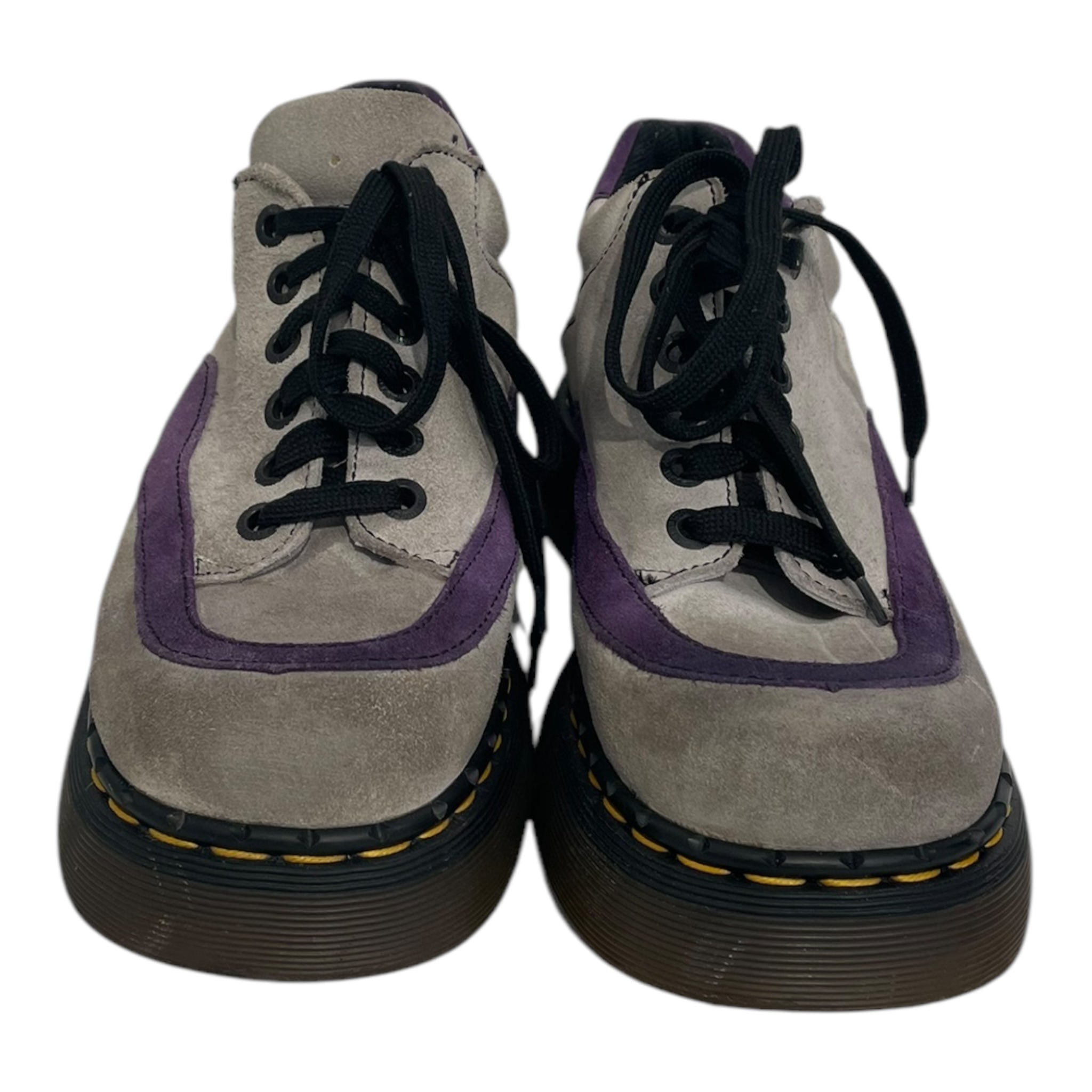 Dr.Martens/Loafers/US 7/Leather/GRY/rare 90s england made, 8345 view 4