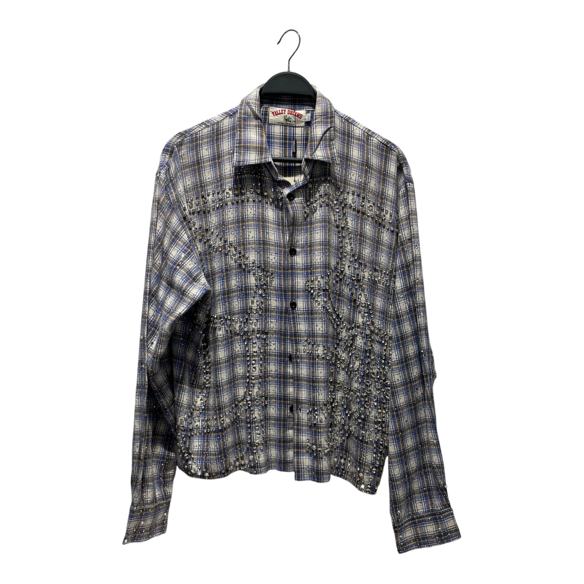Vale/LS Shirt/L/Cotton/BLU/Plaid/Blizzard Flannel view 1