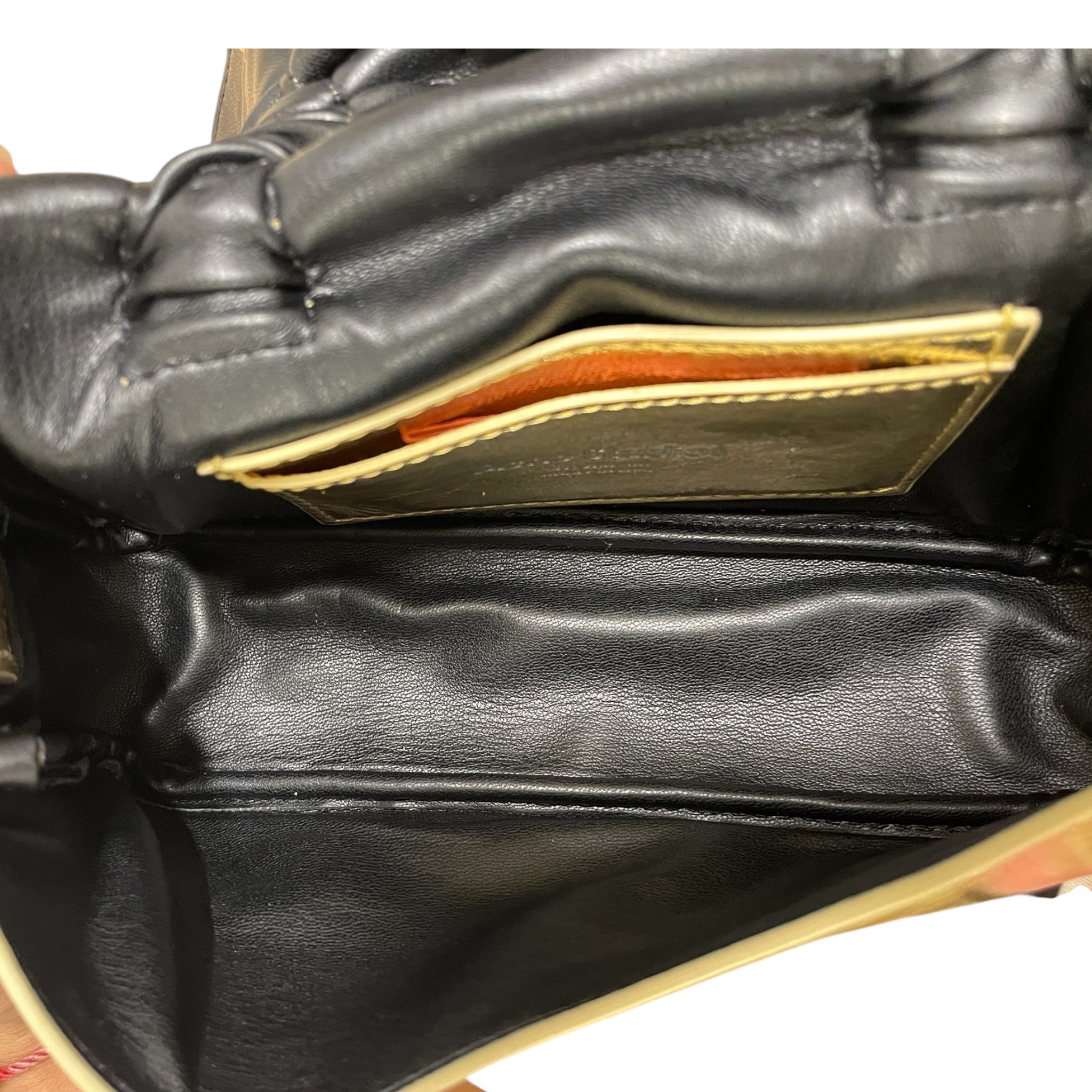 Acne Studios/Bag/Leather/GLD/MULTI POCKET HEART CHARM view 4