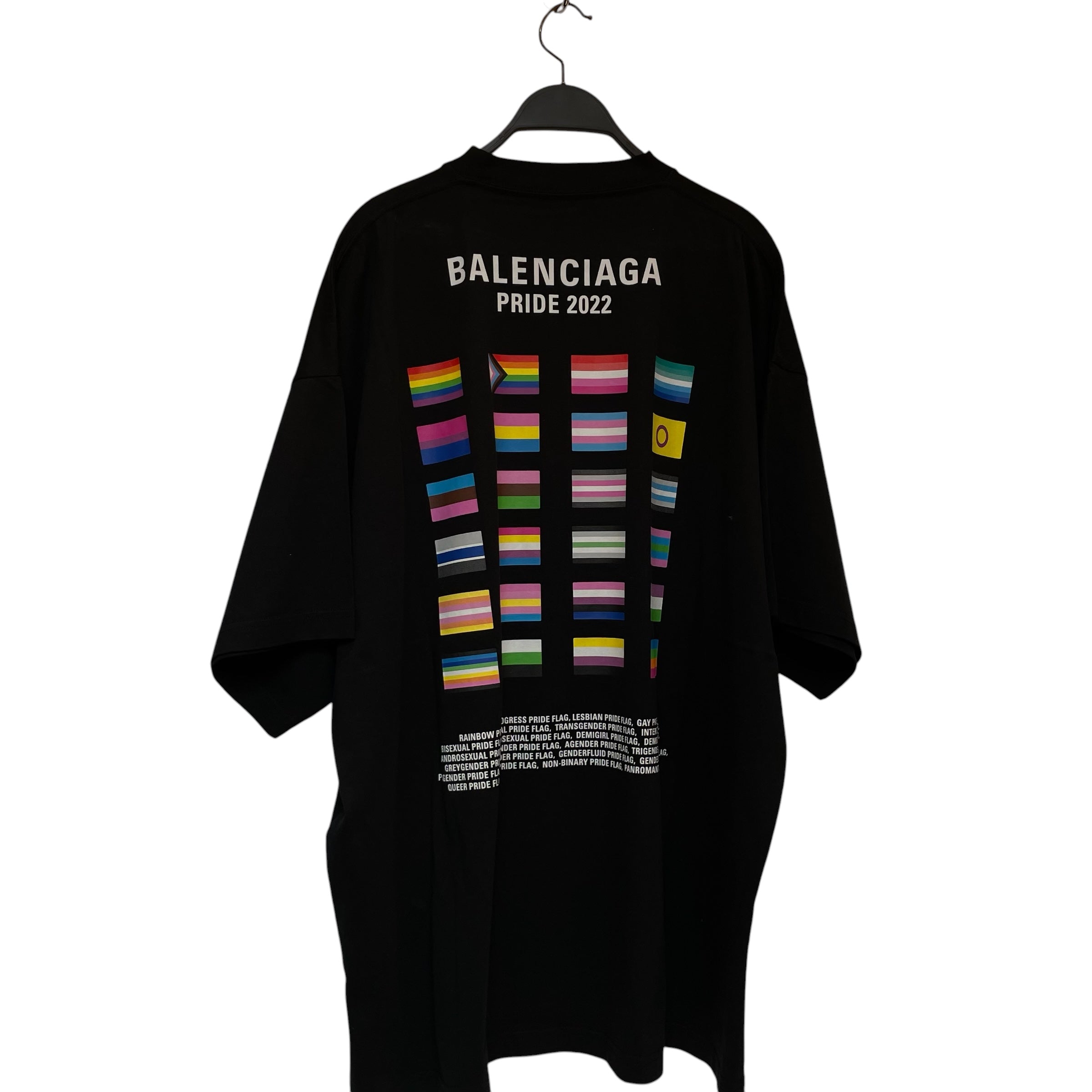 BALENCIAGA/T-Shirt/3/Cotton/BLK/BALENCIAGA WOMEN HAND HOLD TEE view 2