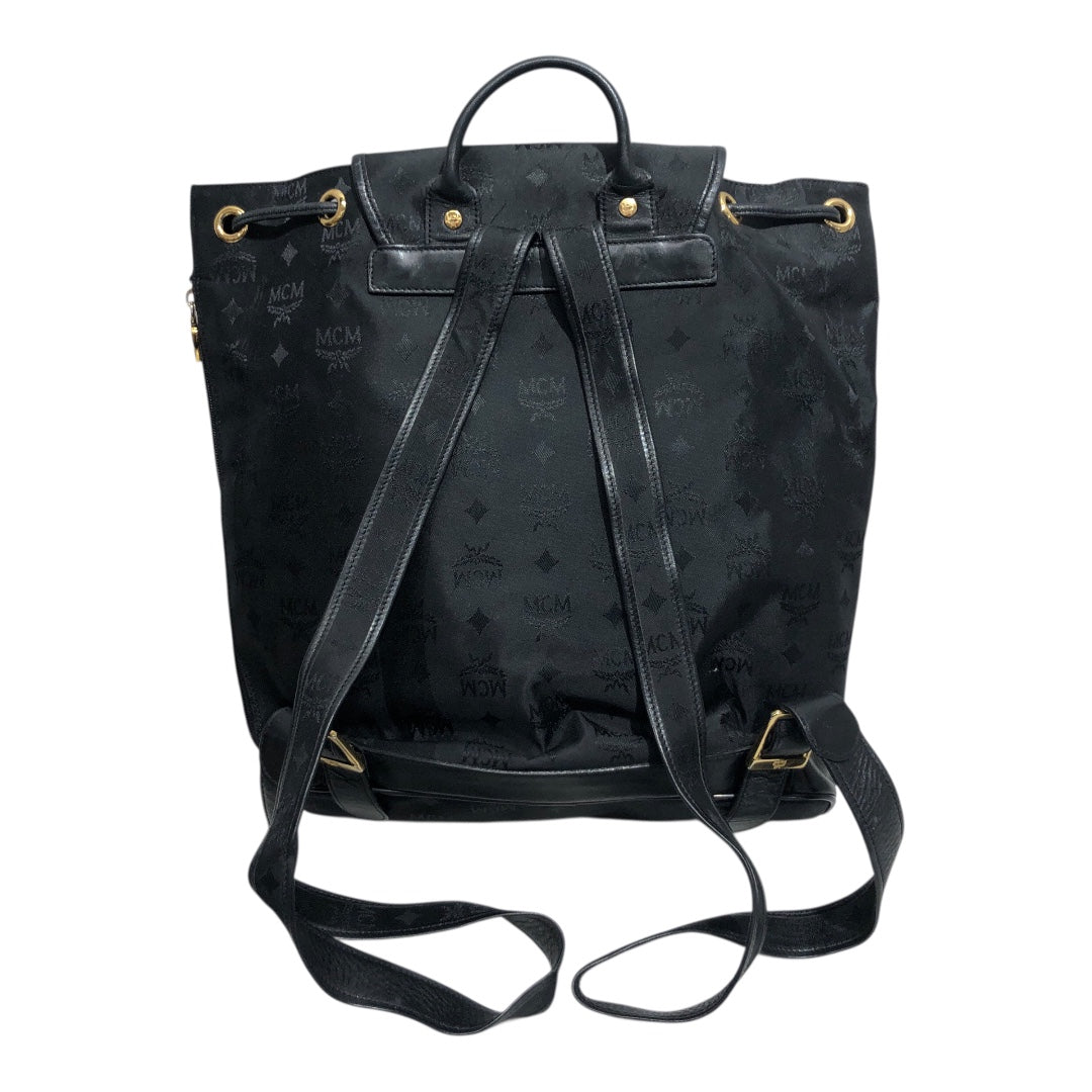 MCM/Backpack/Monogram/Nylon/BLK/ view 2