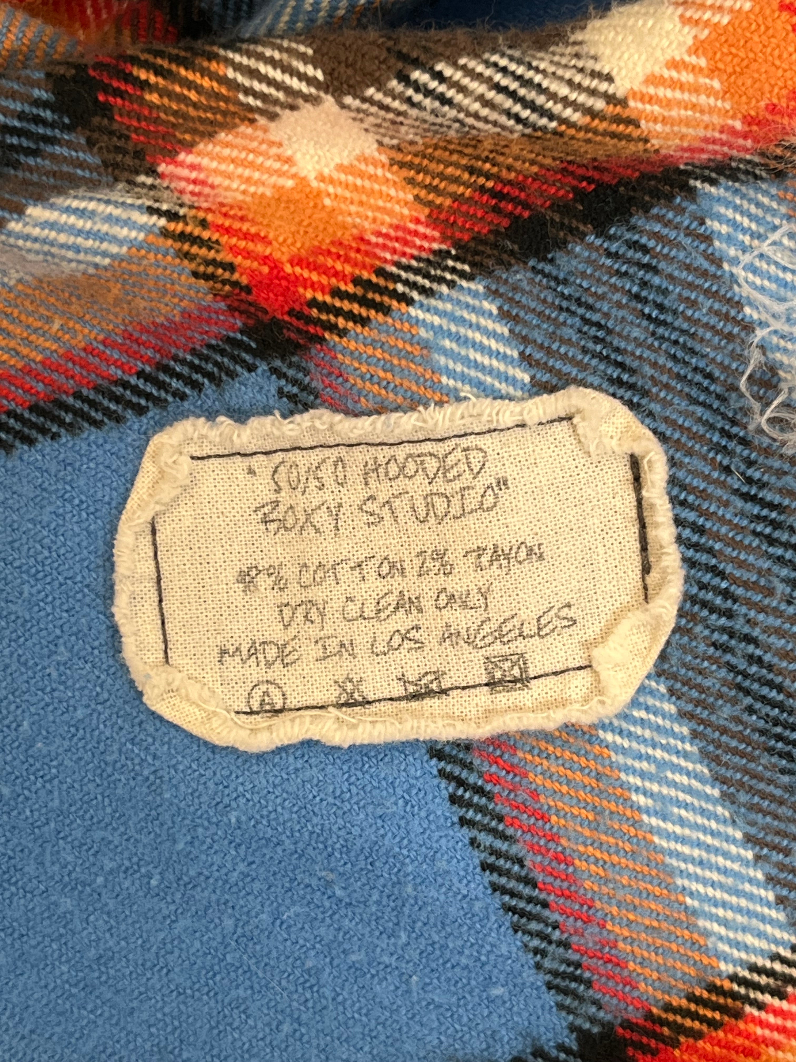 GREG LAUREN/Hoodie/4/Gingham Check/Cotton/MLT/ view 4