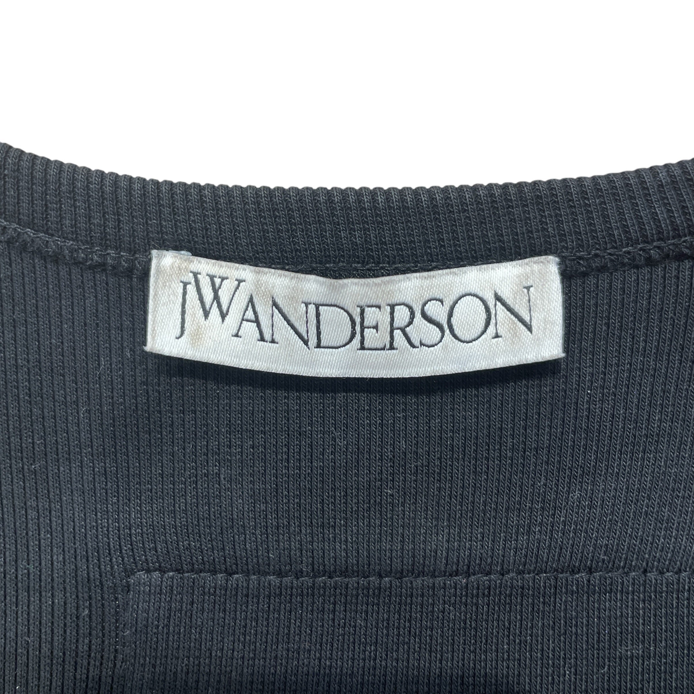 JW ANDERSON(J.W.ANDERSON)/Tank Top/M/Cotton/BLK/METAL HARDWARE view 3