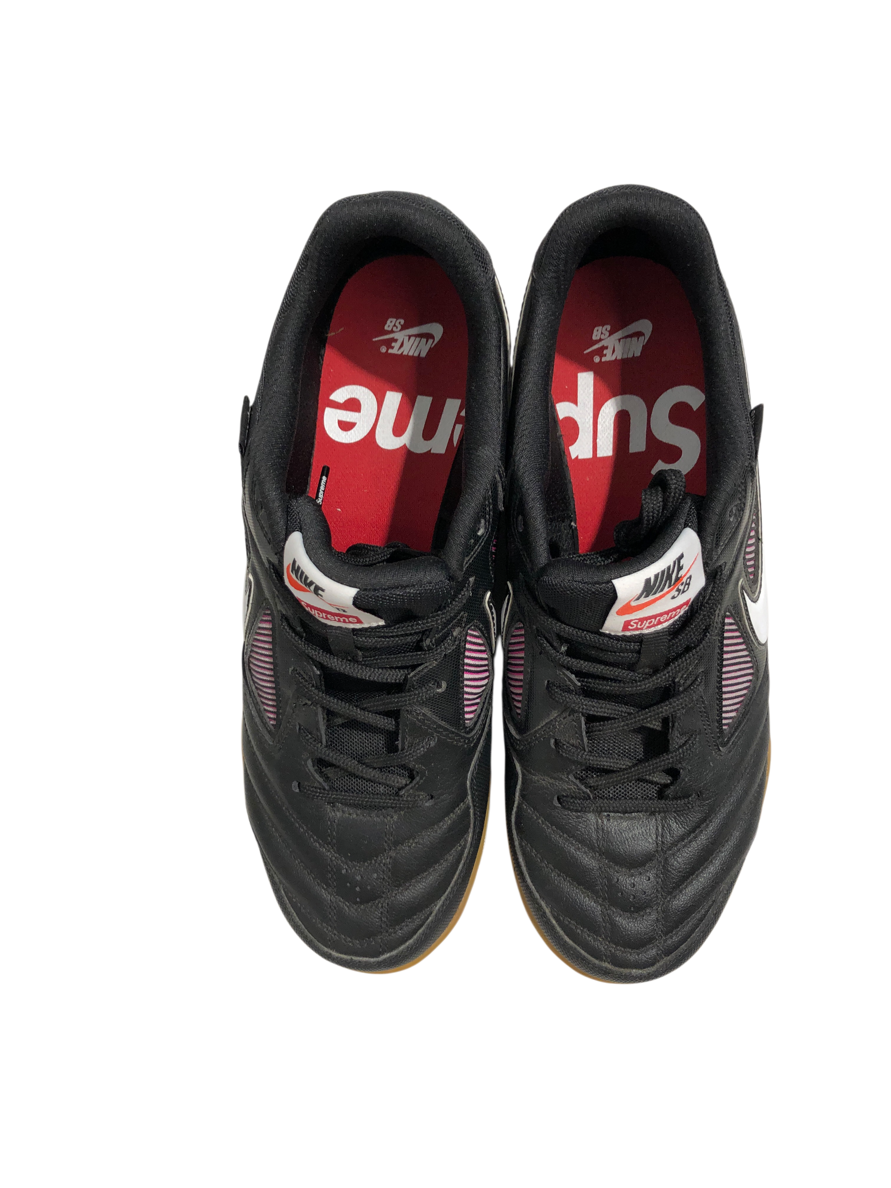 Supreme/NIKE SB/Low-Sneakers/US 9.5/Cotton/BLK/GATO SNEAKER view 6