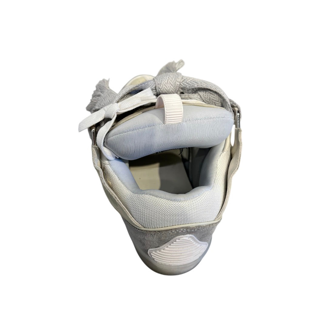 LANVIN/Low-Sneakers/EU 43/Leather/WHT/lanvin curb sneakers white view 3