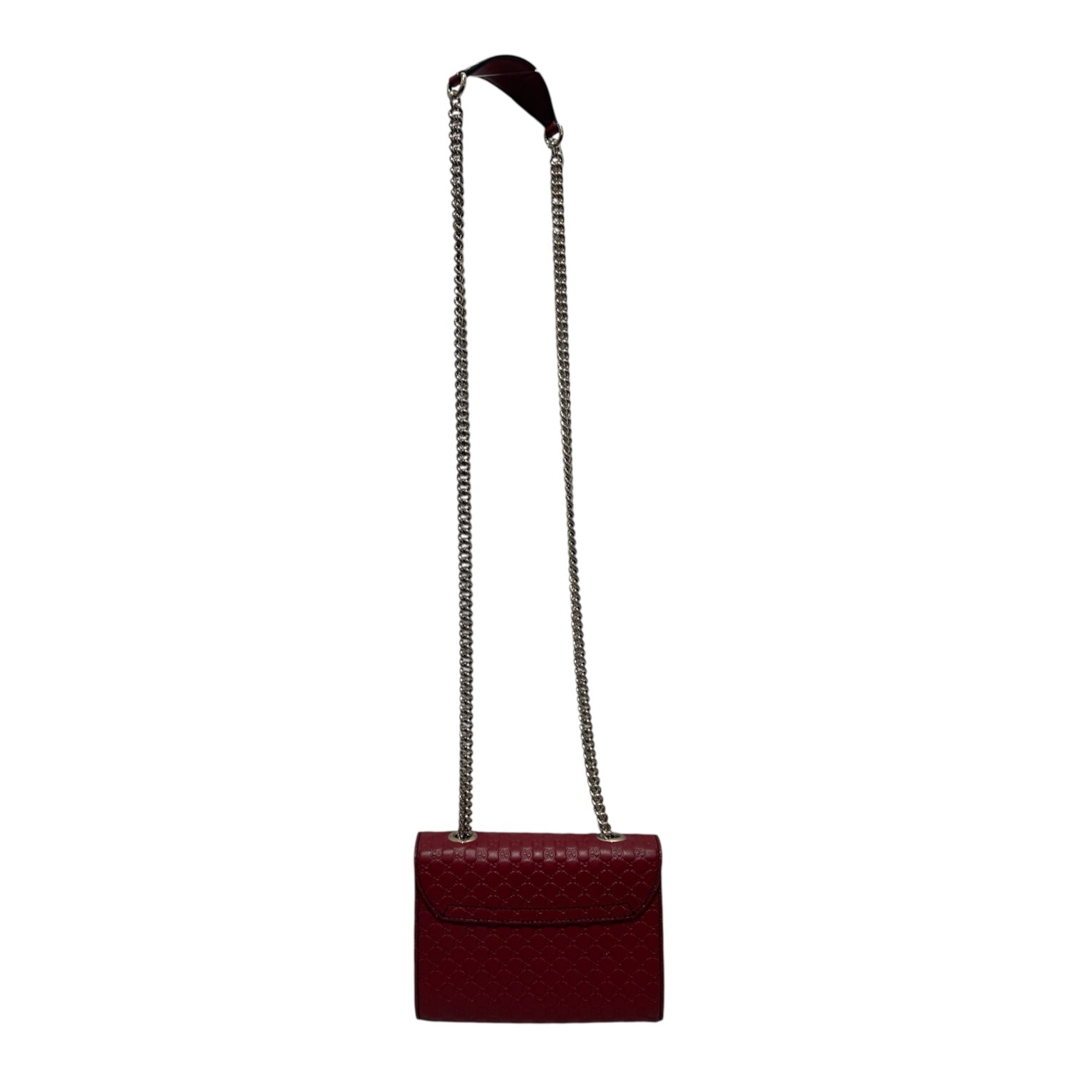 GUCCI/Cross Body Bag/Monogram/Leather/RED/449636493075 view 2