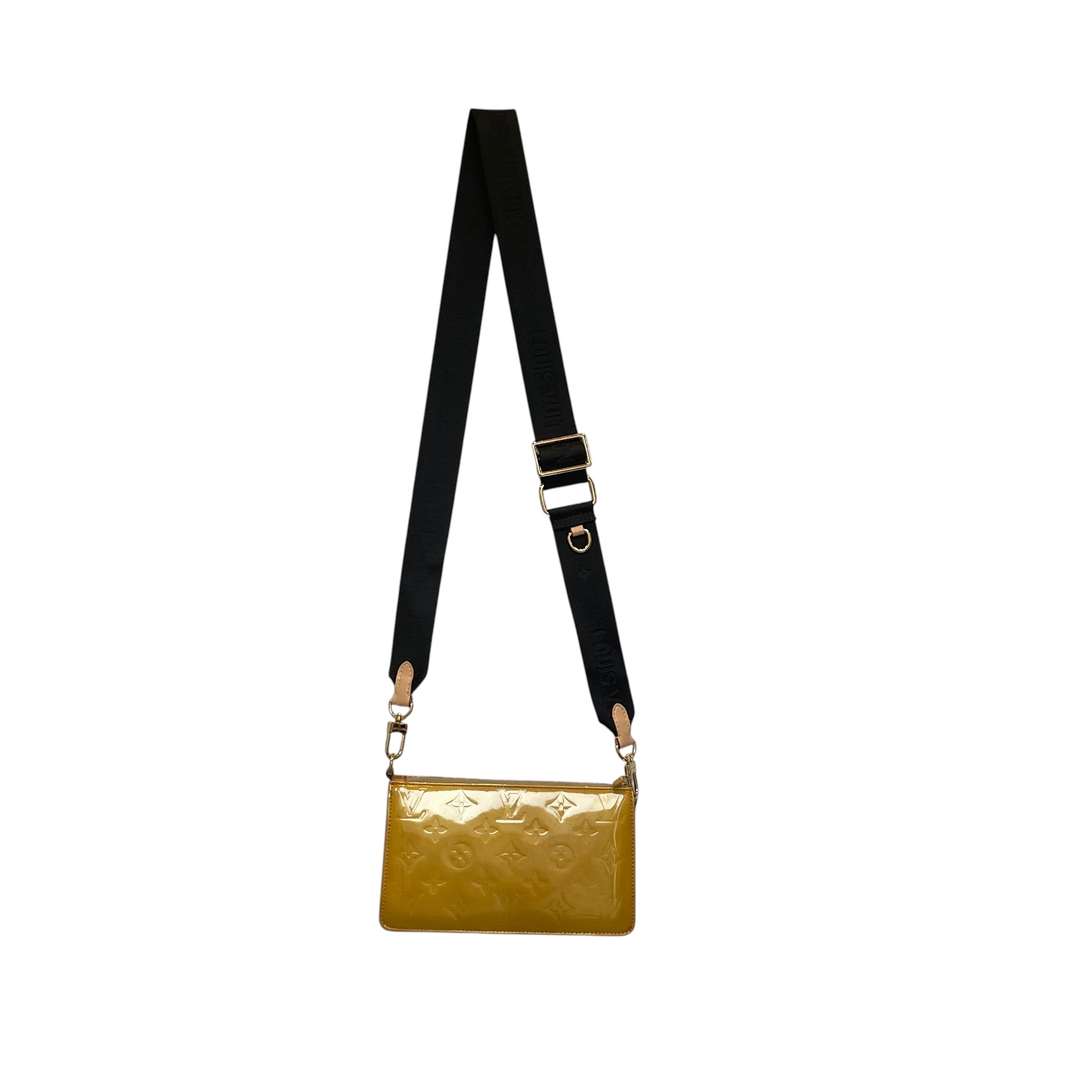 LOUIS VUITTON/Hand Bag/Leather/GLD/LEXINGTON/PATENT LEATHER view 2