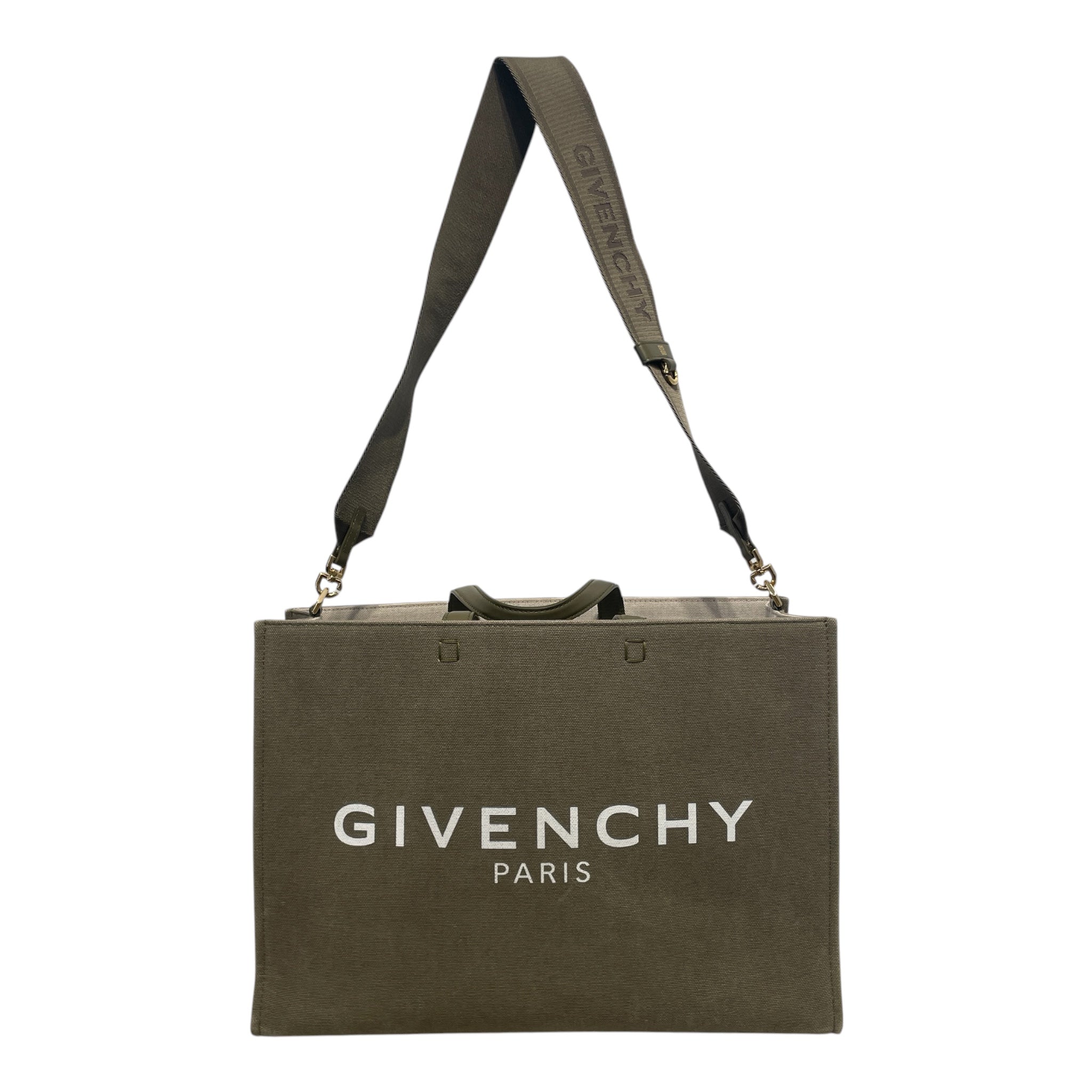 GIVENCHY/Tote Bag/Cotton/KHK/Medium G-Tote Canvas Bag view 1