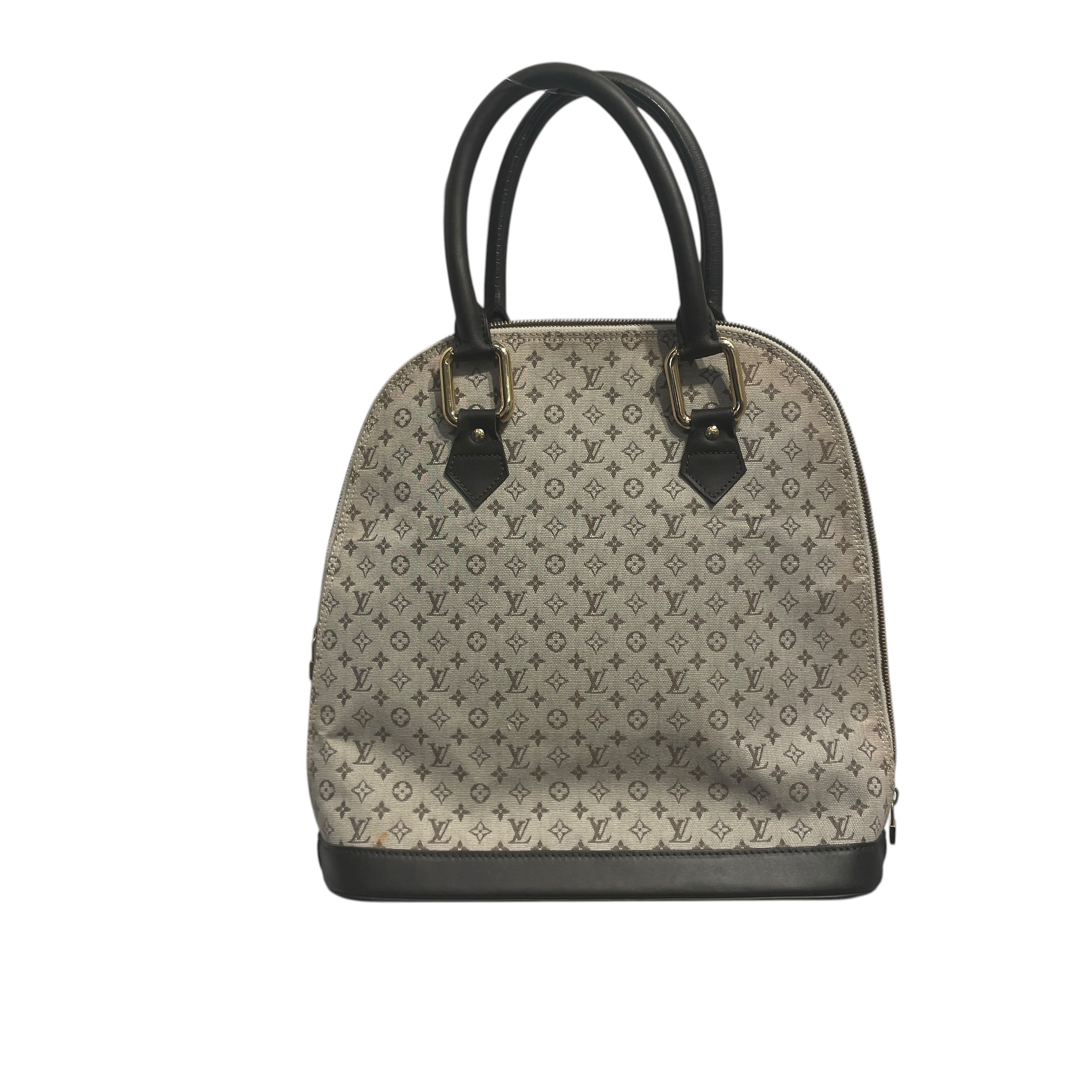 LOUIS VUITTON/Hand Bag/Monogram/Cotton/GRY/ALMA HAUT view 2