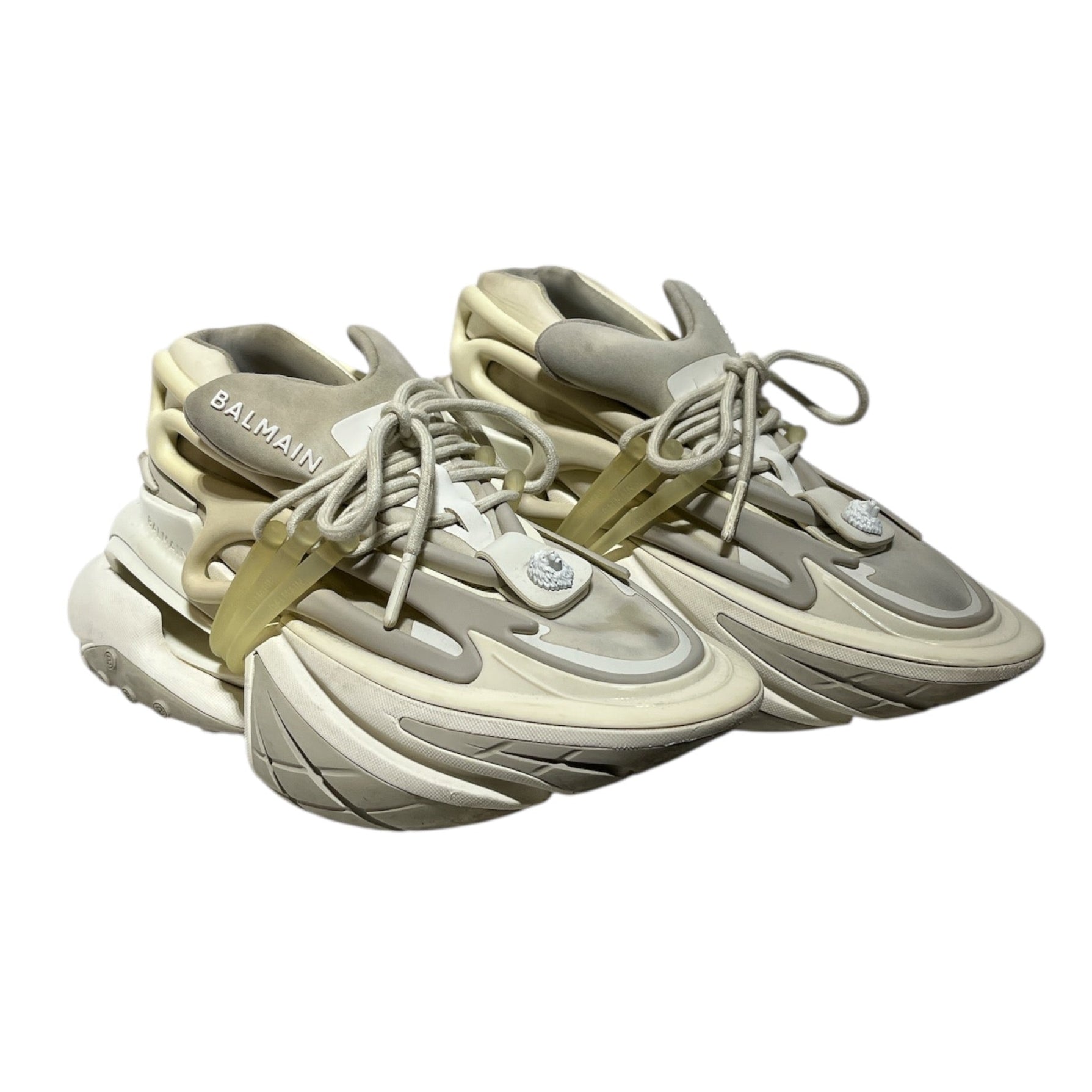BALMAIN/Low-Sneakers/US 6/WHT/Unicorn Neoprene Lion Head view 1