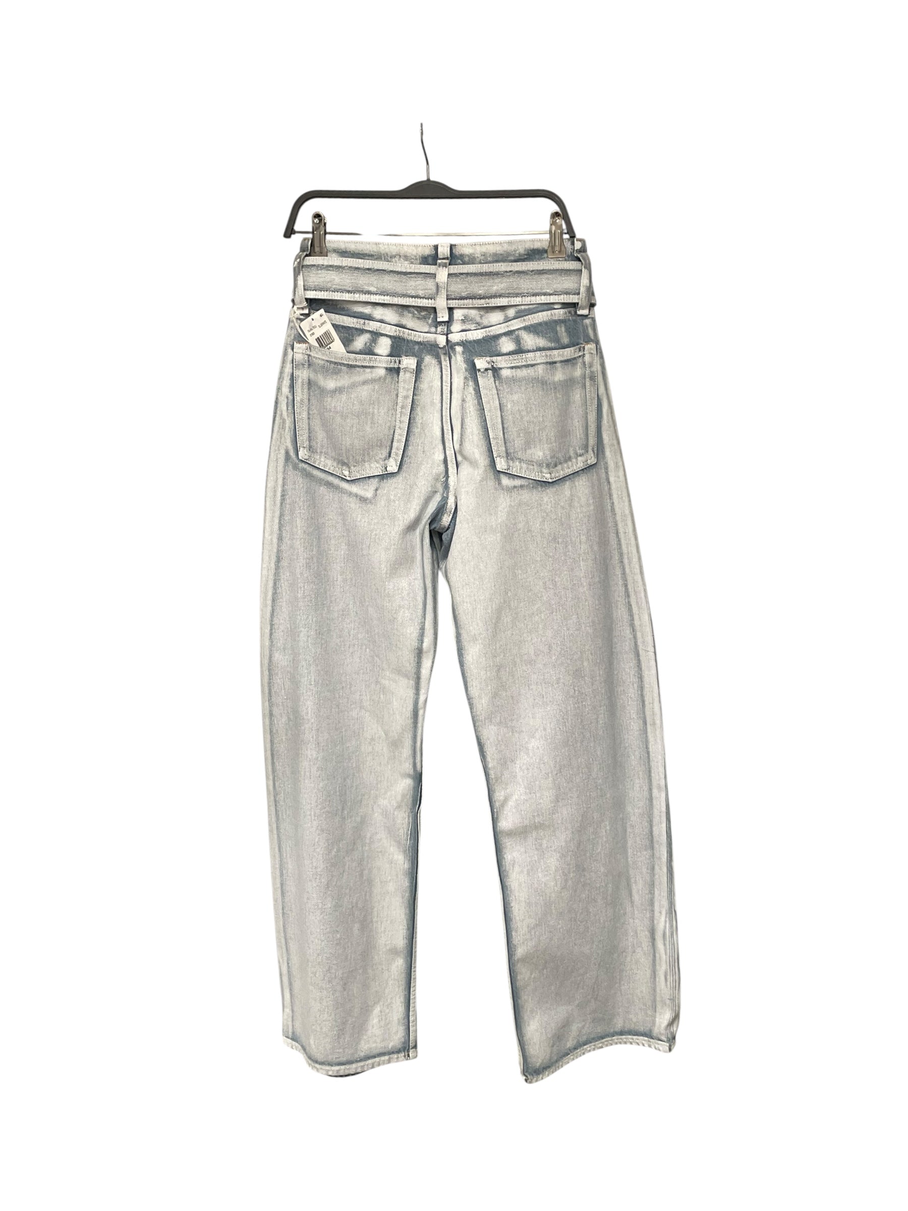 Acne Studios/Wide Leg Pants/34/Cotton/BLU/PRINTED  BELT view 2