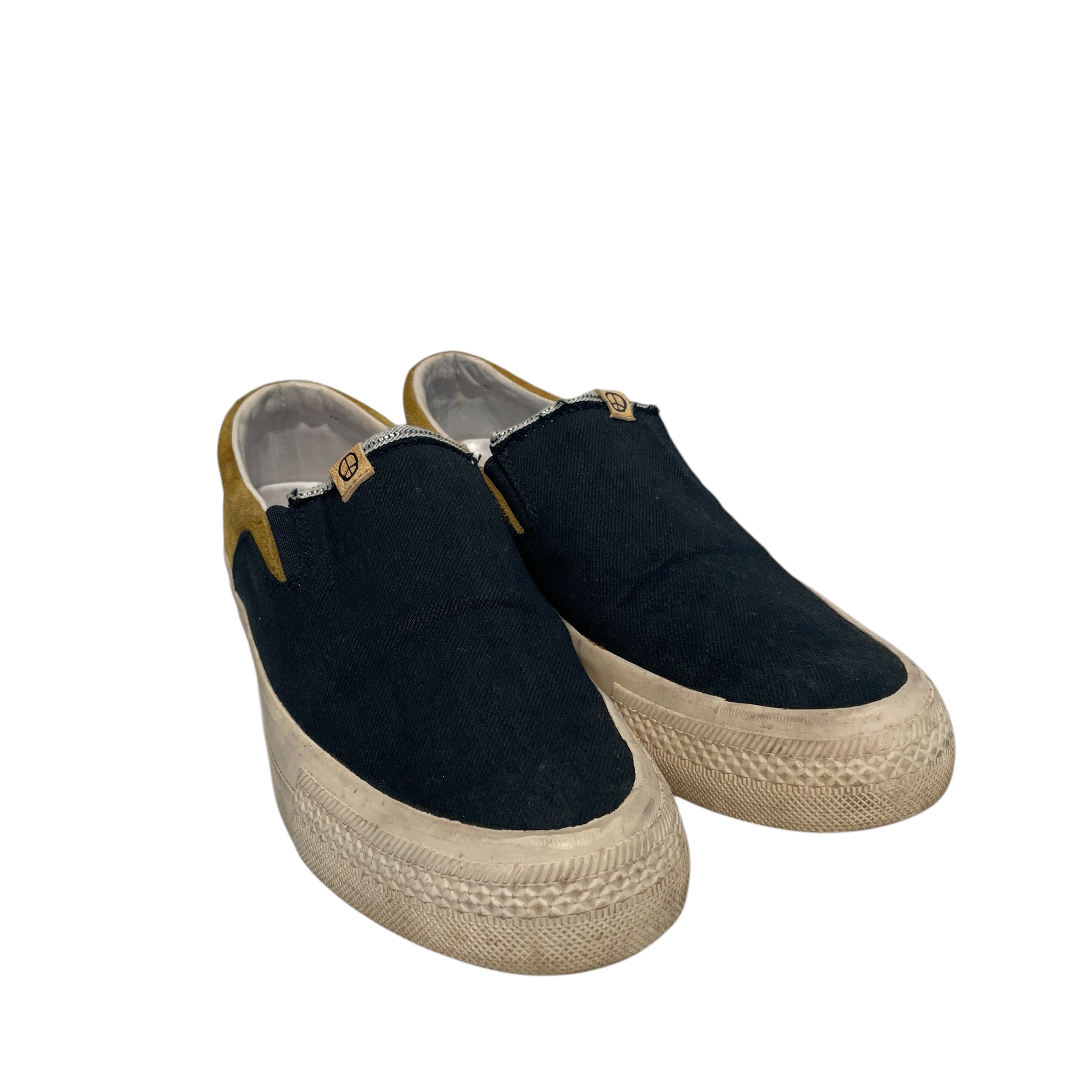visvim/Low-Sneakers/US 8/Cotton/NVY/SKAGWAY SLIP-ON view 1