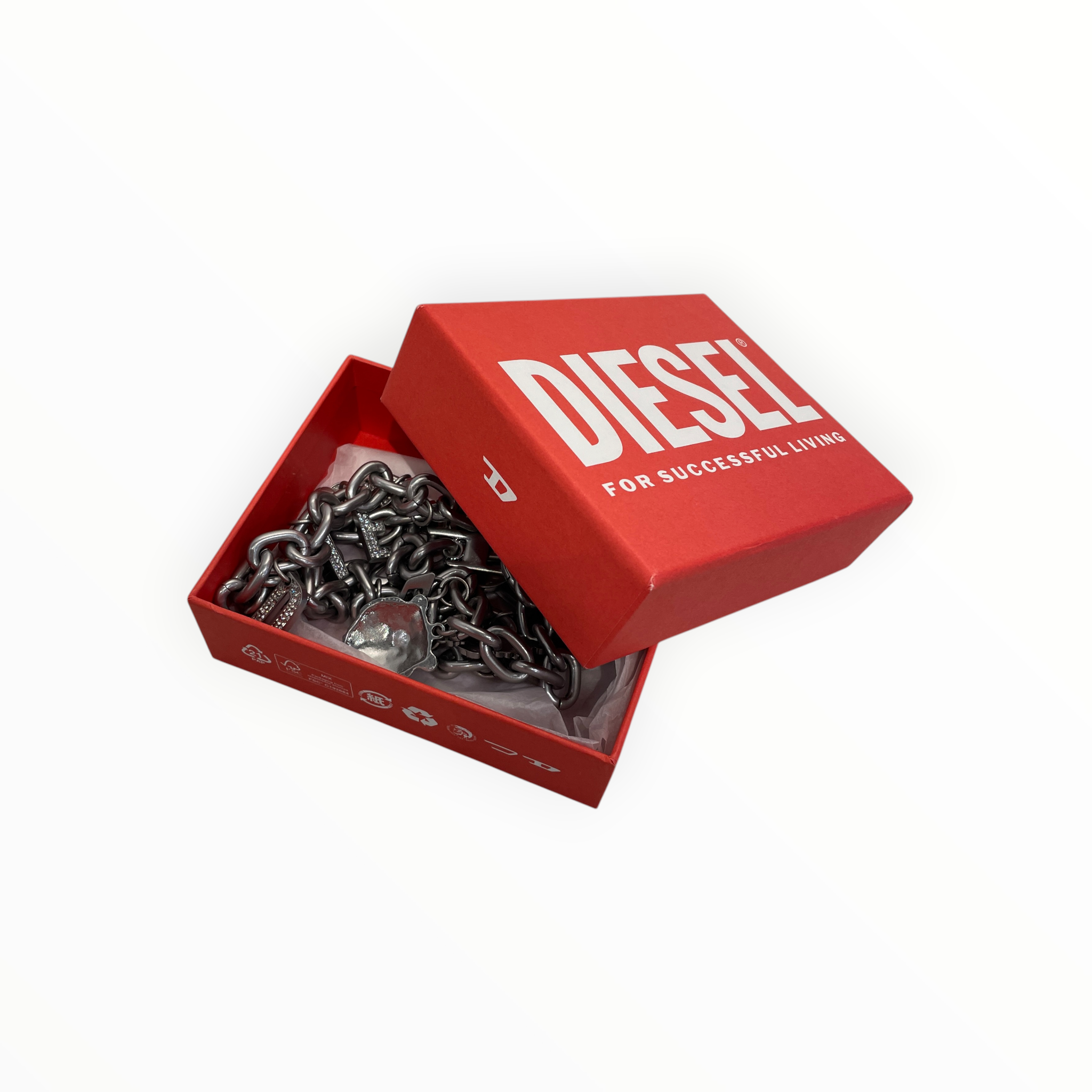 DIESEL/Necklace/Stainless/SLV/M's/Diesel x Hoshi view 3